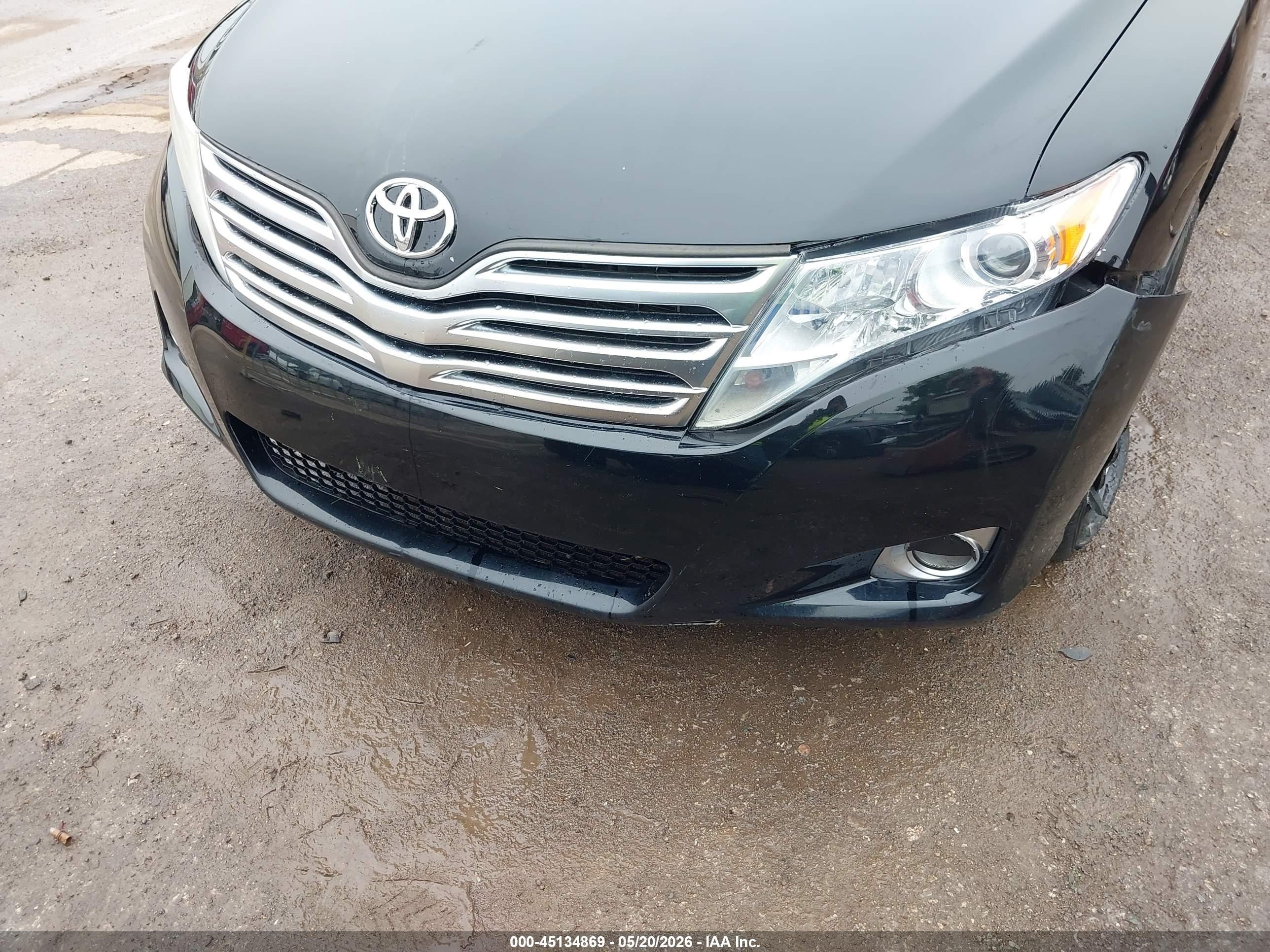 2012 Toyota Venza Xle Black vin: 4T3ZA3BB0CU058355