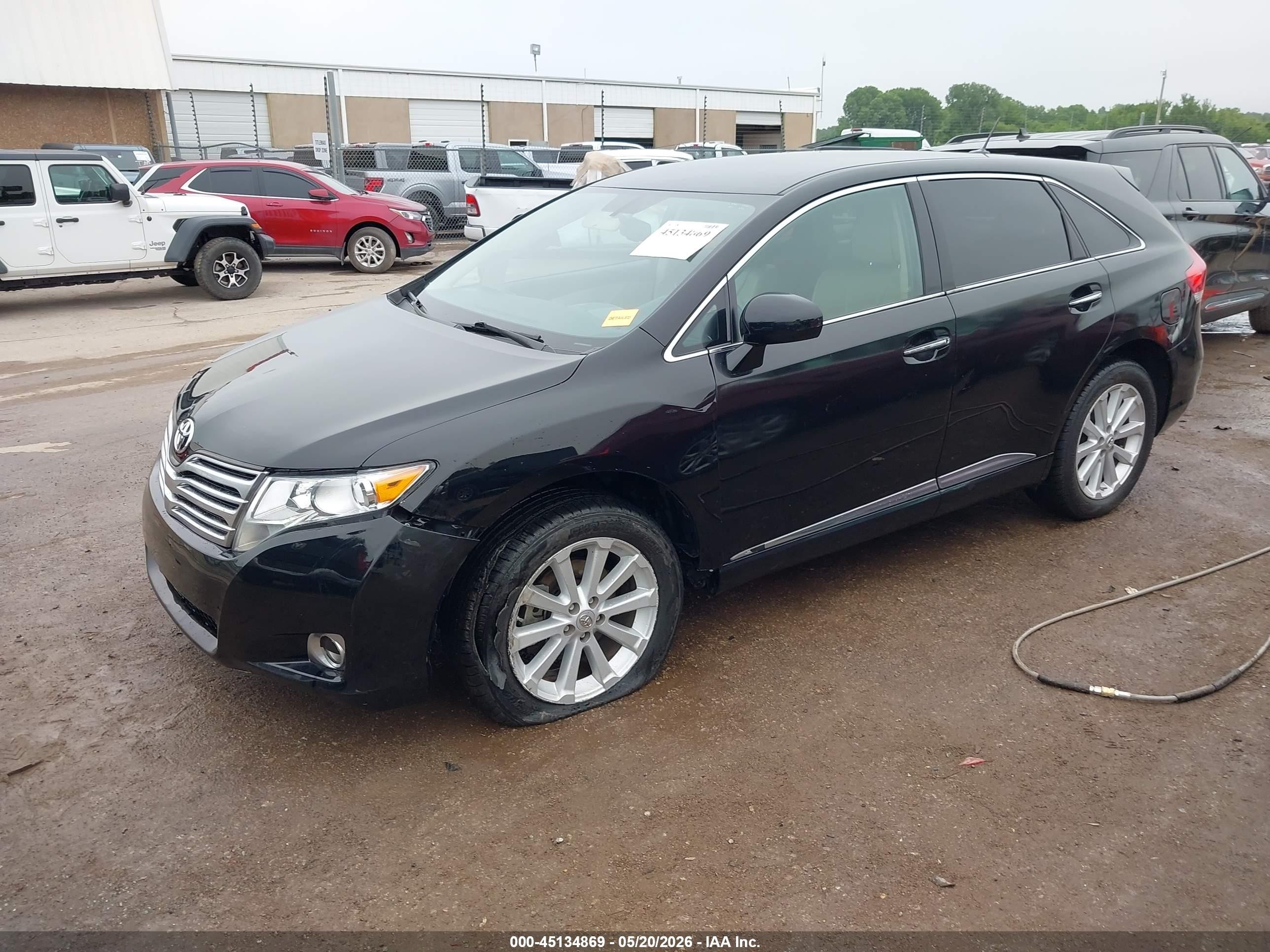 2012 Toyota Venza Xle Black vin: 4T3ZA3BB0CU058355