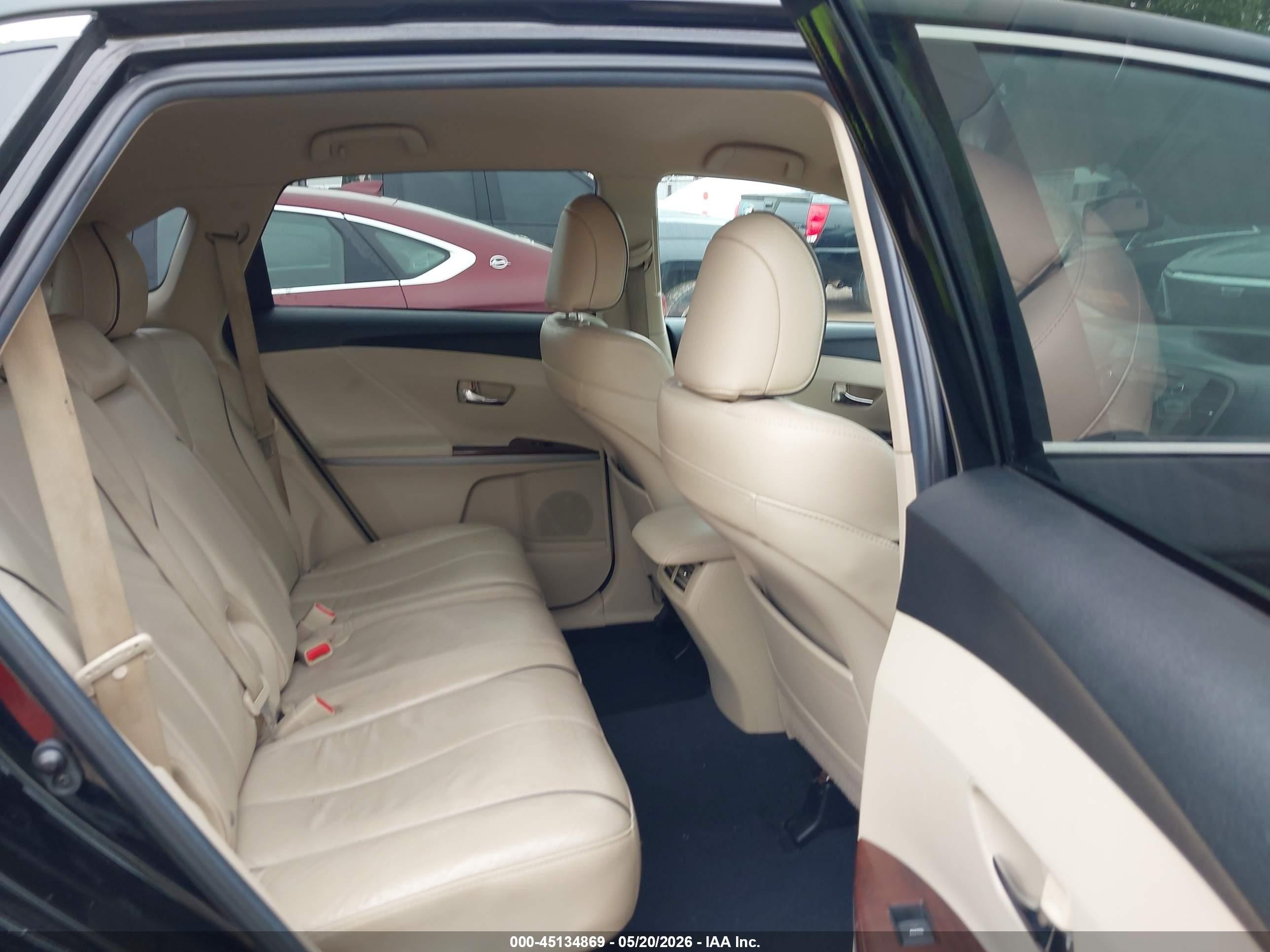 2012 Toyota Venza Xle Black vin: 4T3ZA3BB0CU058355