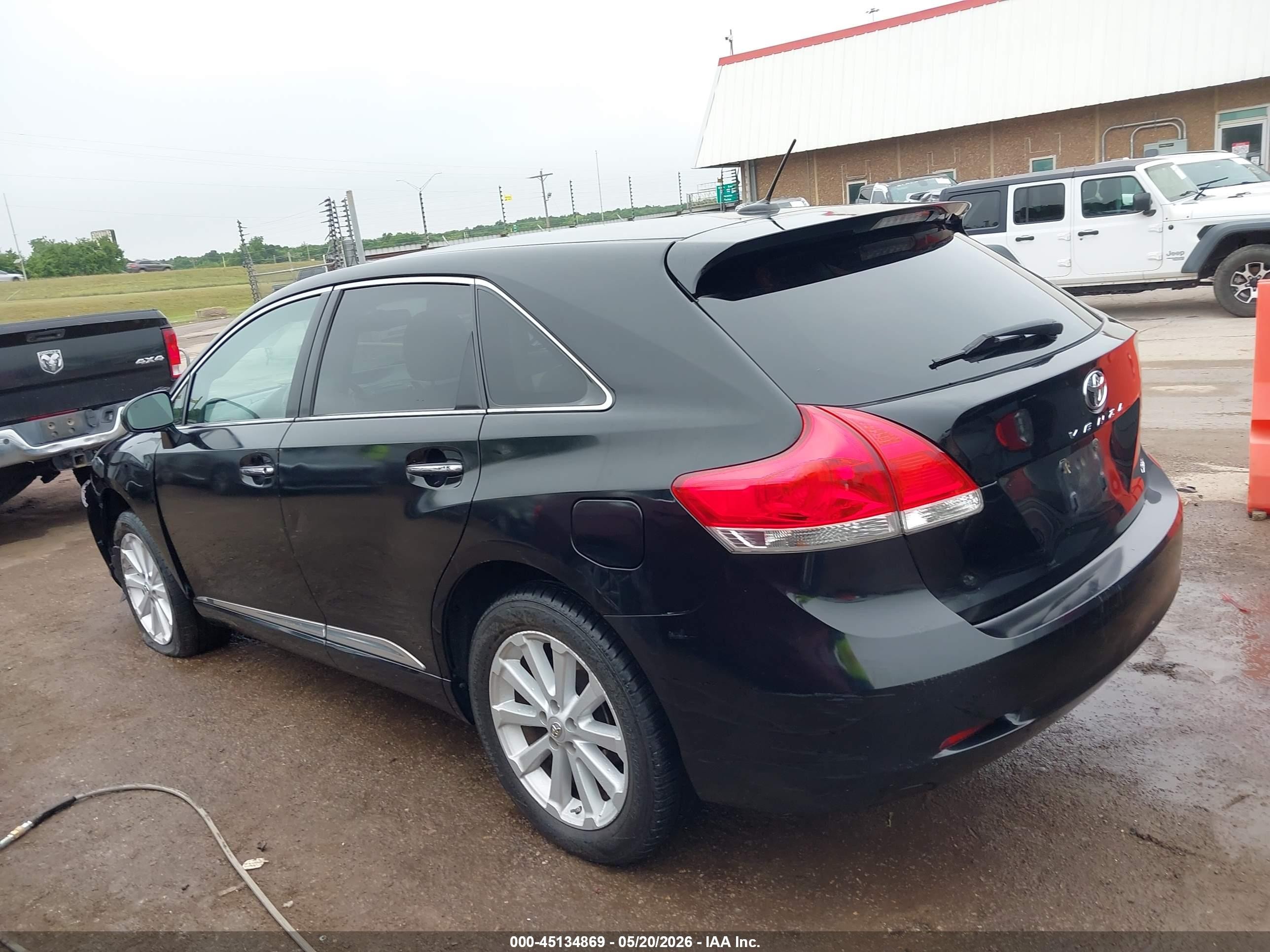 2012 Toyota Venza Xle Black vin: 4T3ZA3BB0CU058355