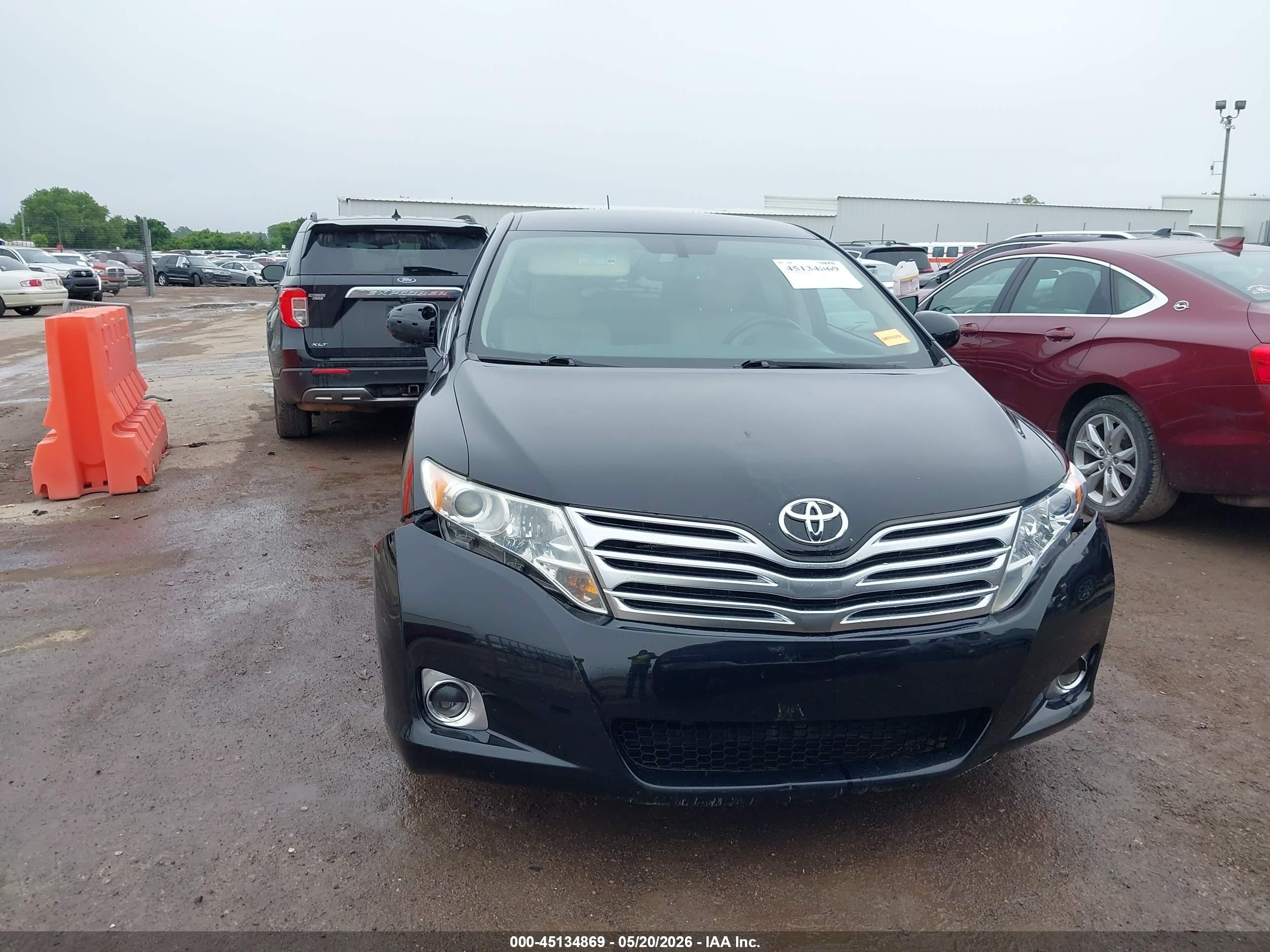 2012 Toyota Venza Xle Black vin: 4T3ZA3BB0CU058355