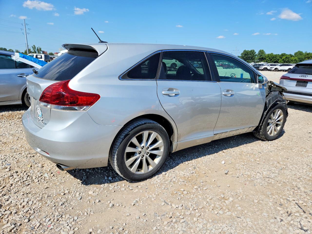 2013 Toyota Venza Le Silver vin: 4T3ZA3BB0DU067073