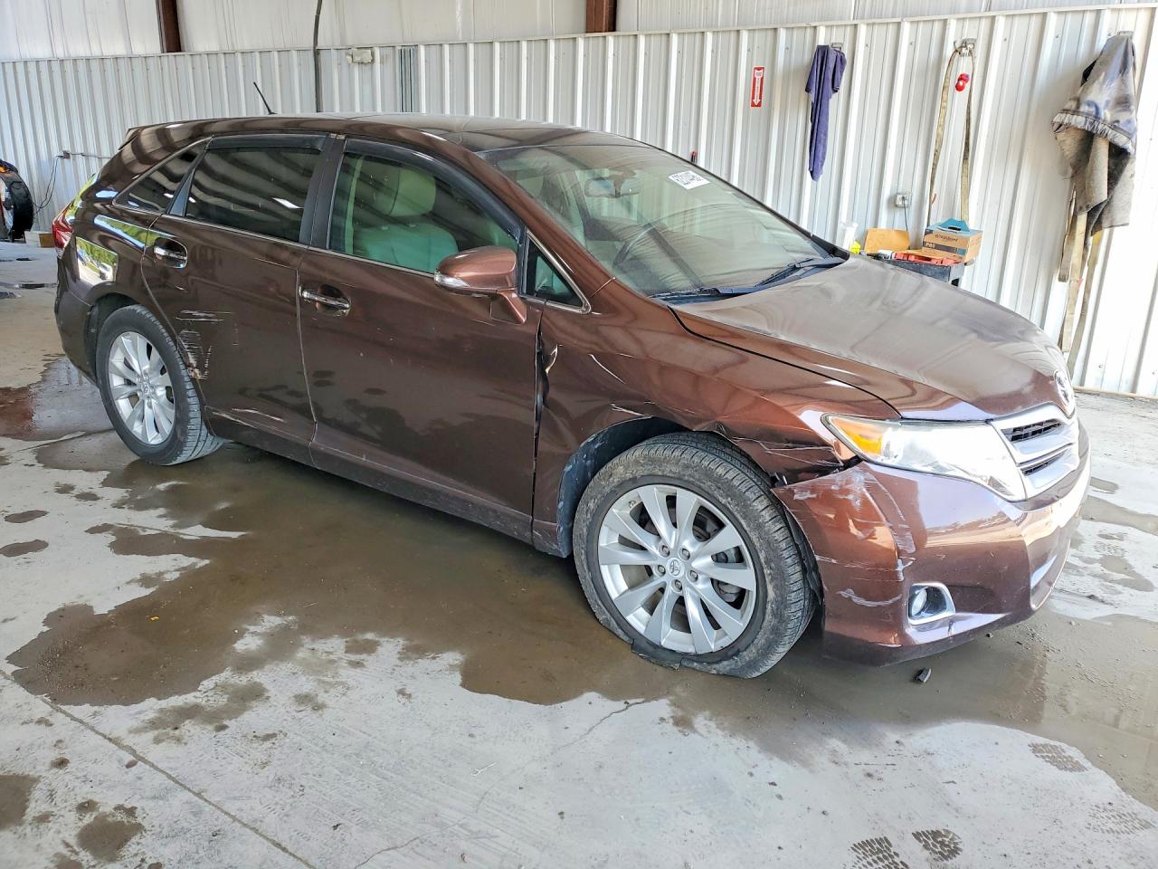 2013 Toyota Venza Xle Brown vin: 4T3ZA3BB0DU069907