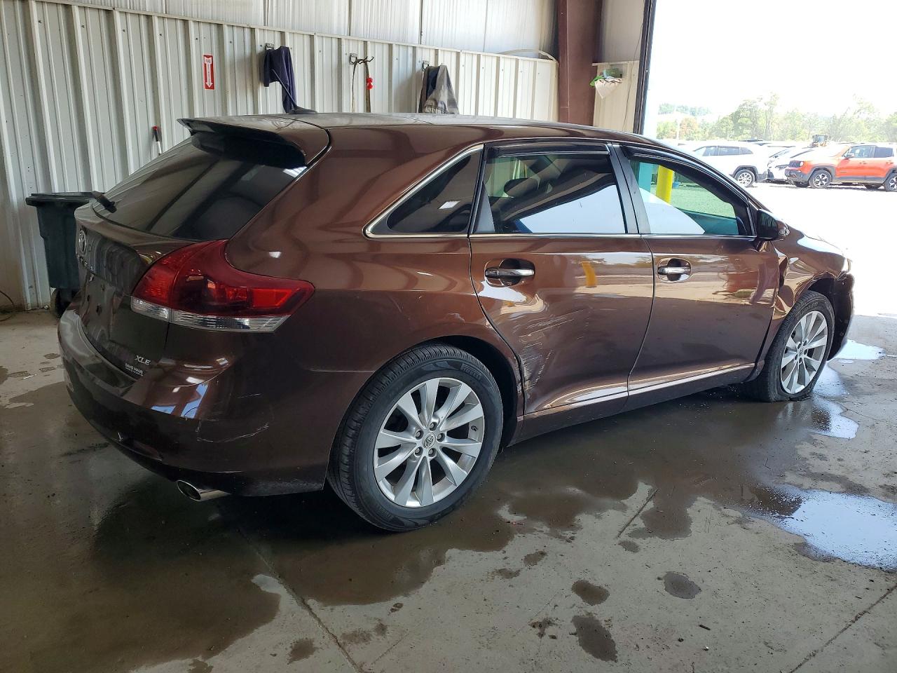 2013 Toyota Venza Xle Brown vin: 4T3ZA3BB0DU069907