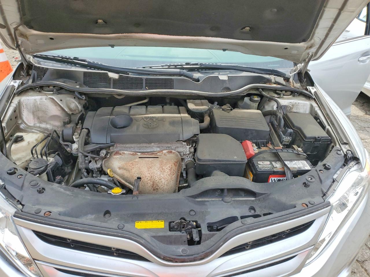 2013 Toyota Venza Xle Silver vin: 4T3ZA3BB0DU070698