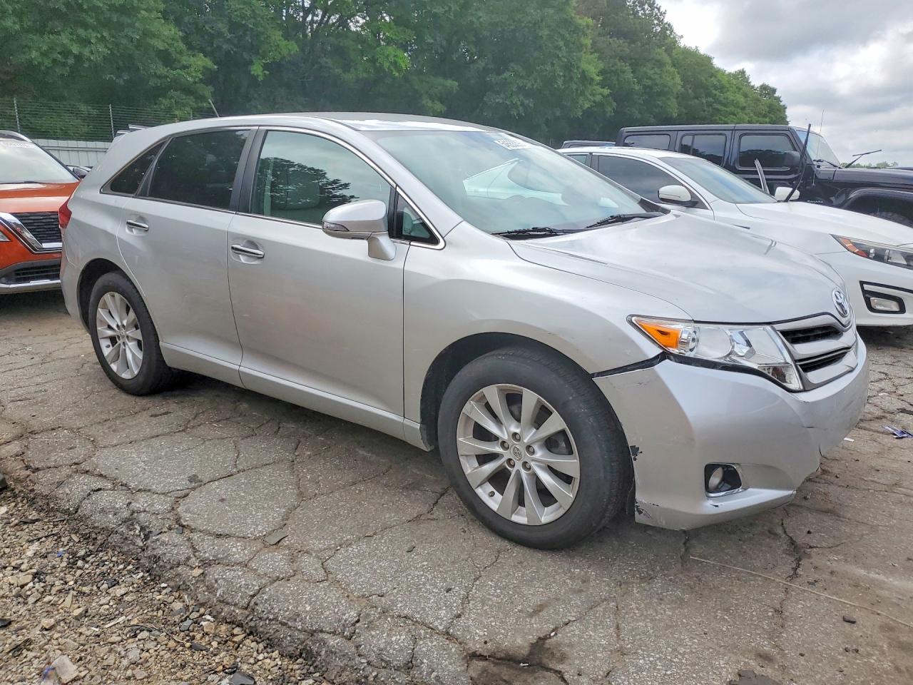 2013 Toyota Venza Xle Silver vin: 4T3ZA3BB0DU070698