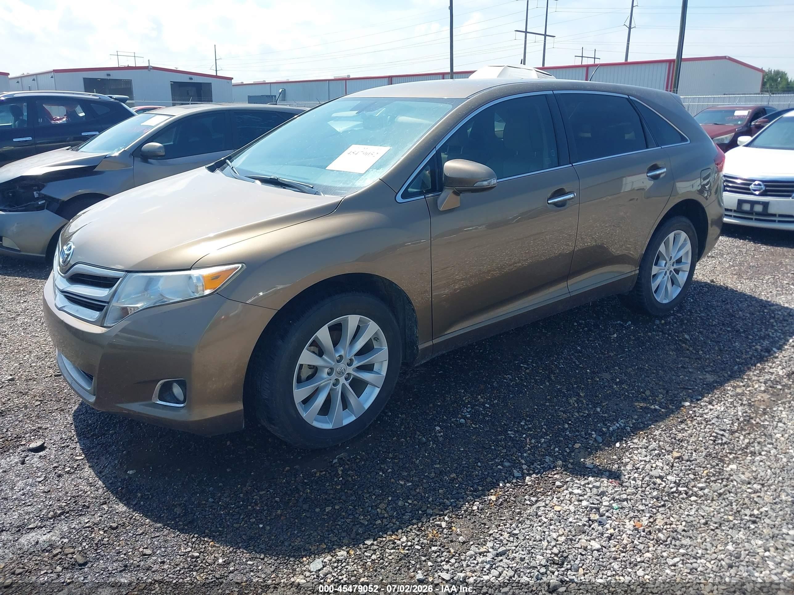 2013 Toyota Venza Xle Brown vin: 4T3ZA3BB0DU073309