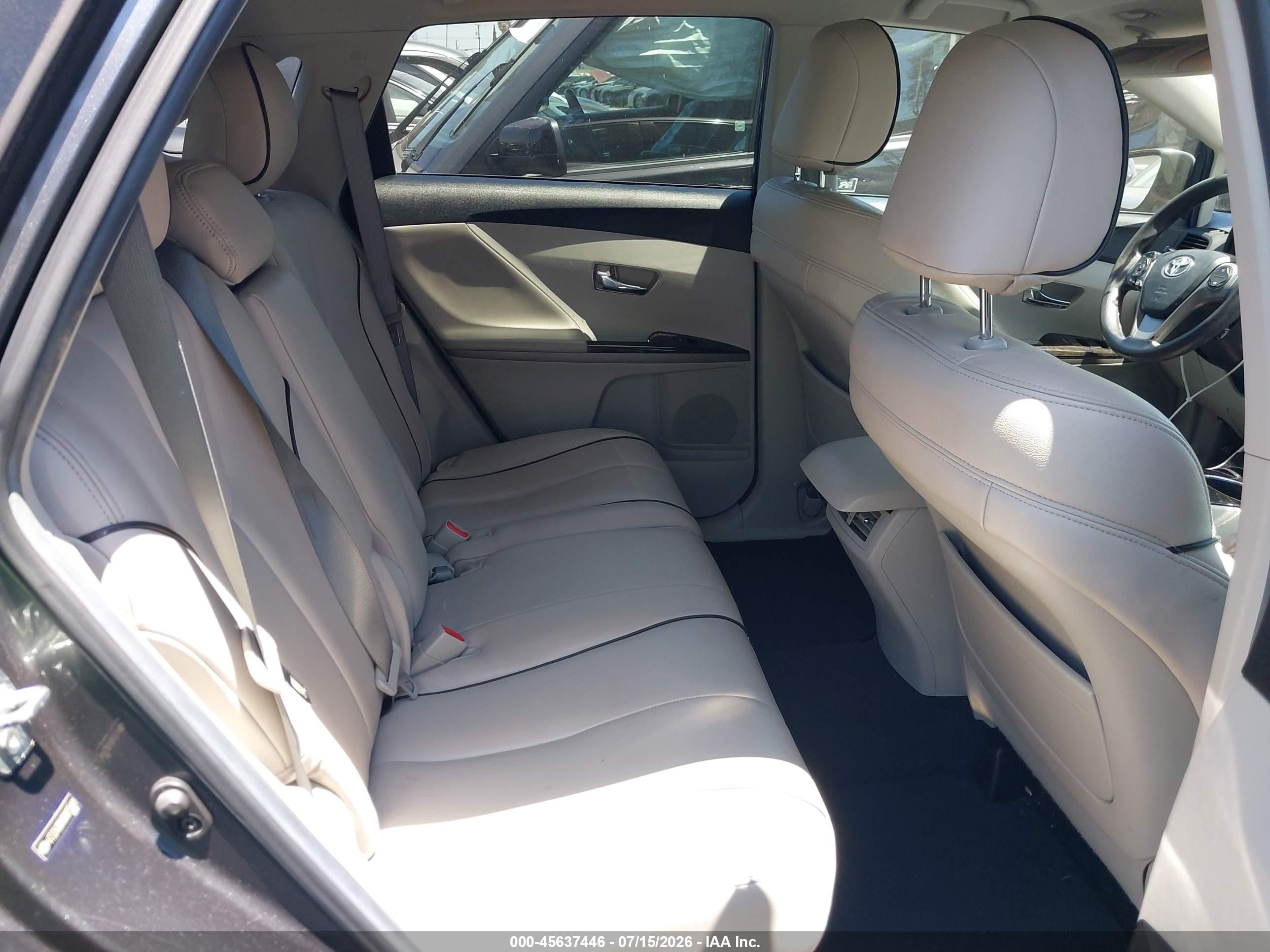 2013 Toyota Venza Le Gray vin: 4T3ZA3BB0DU075481