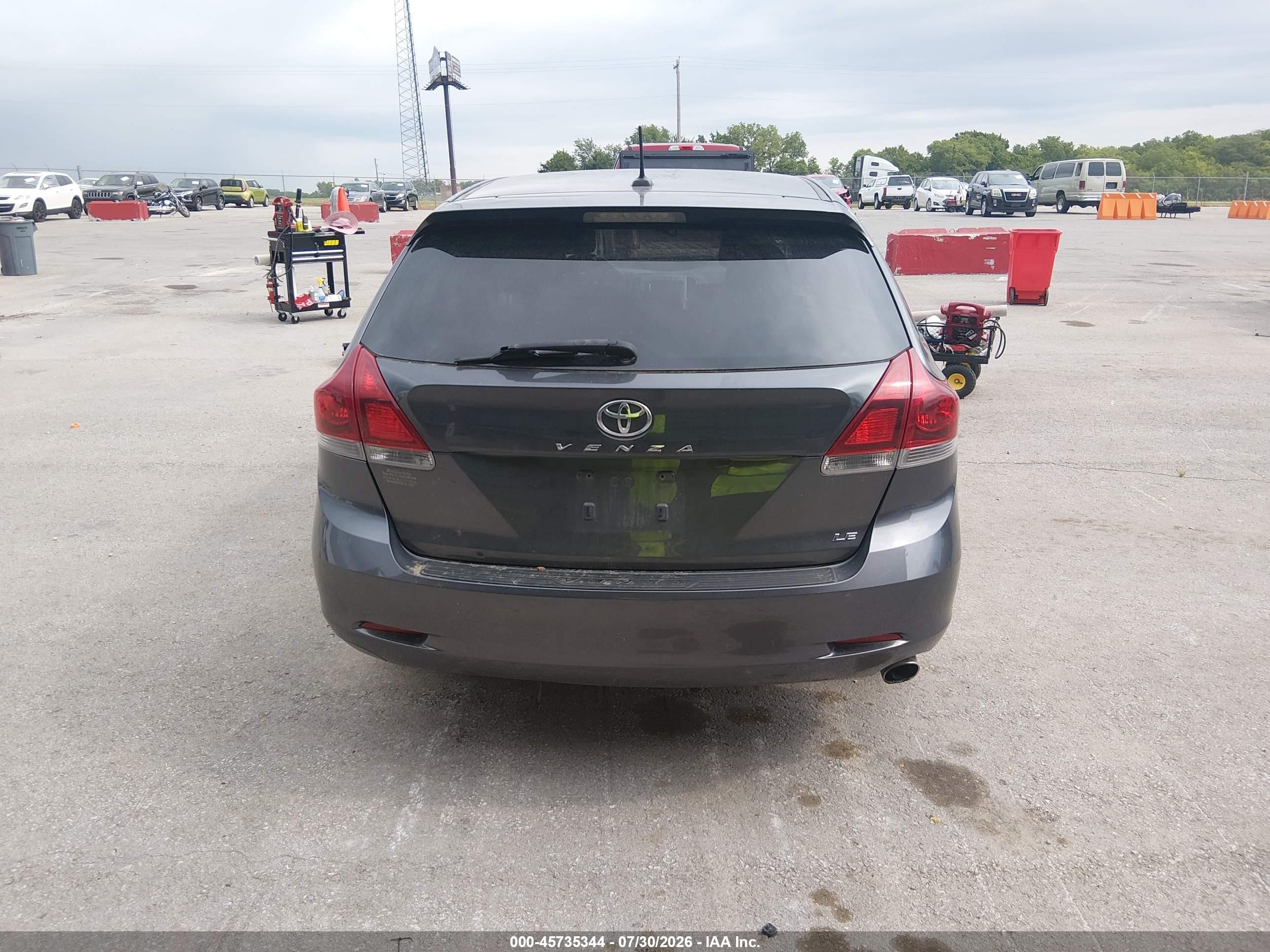 2014 Toyota Venza Le Черный vin: 4T3ZA3BB0EU084313