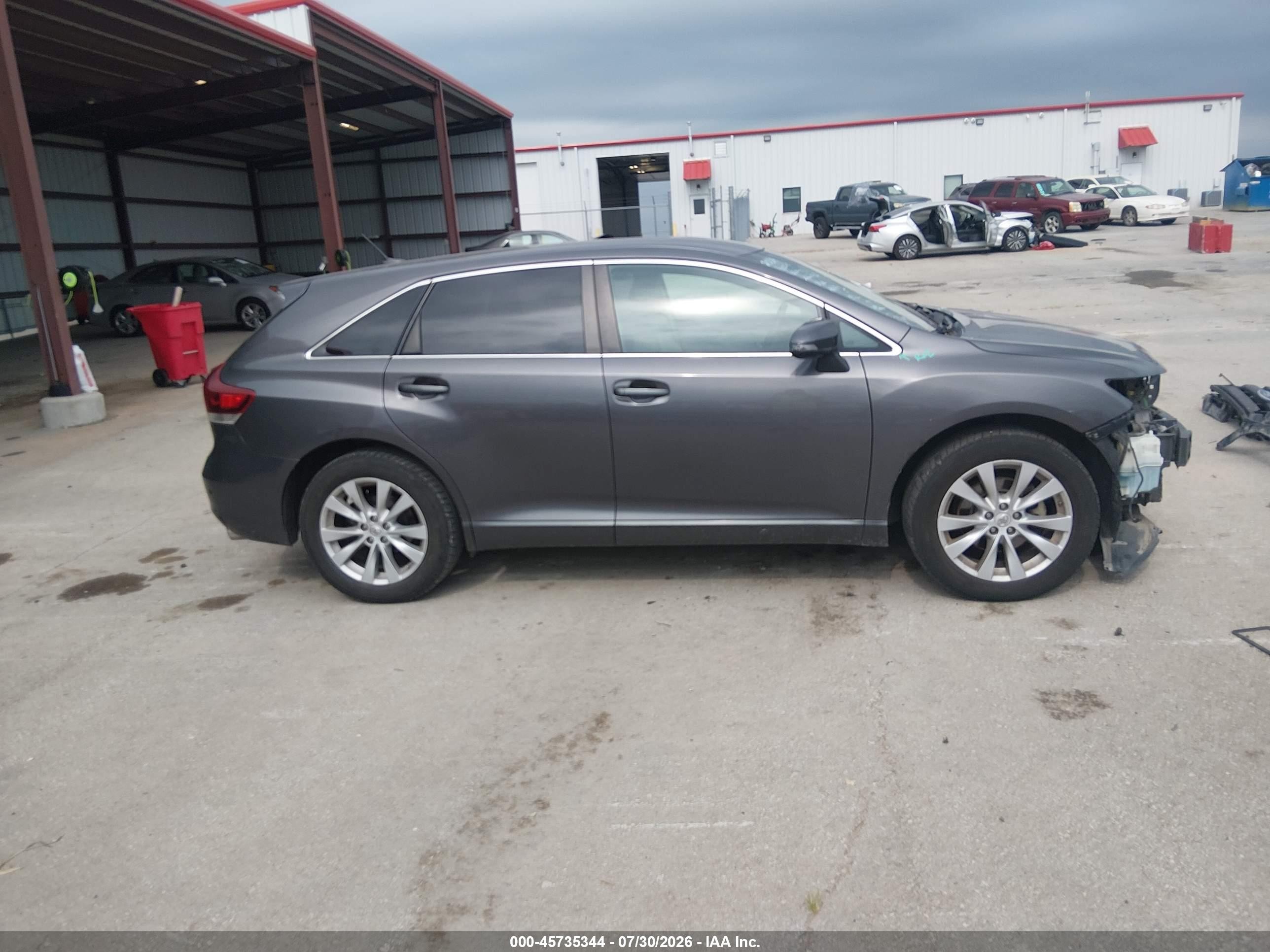 2014 Toyota Venza Le Черный vin: 4T3ZA3BB0EU084313