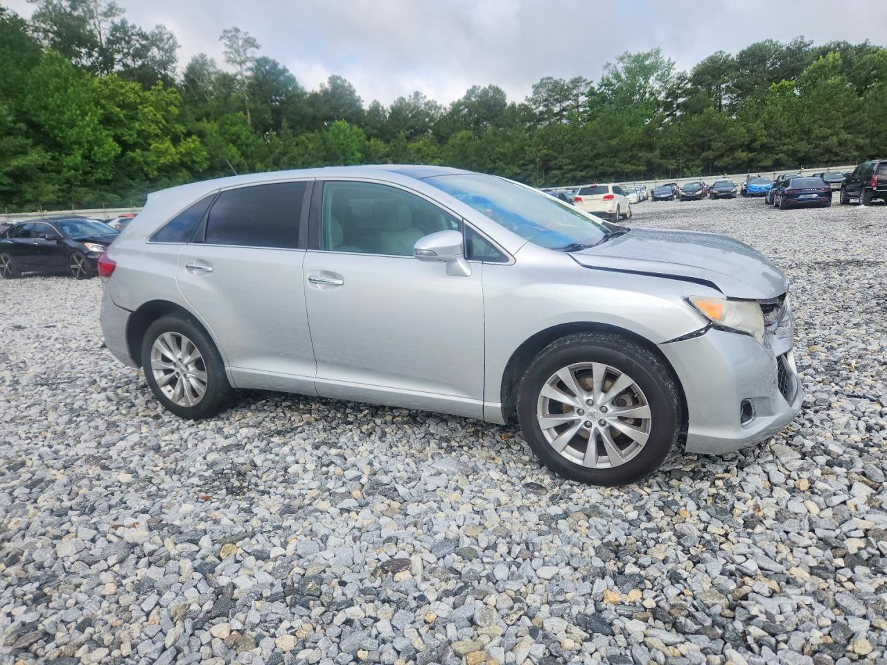 2014 Toyota Venza Xle Silver vin: 4T3ZA3BB0EU085557