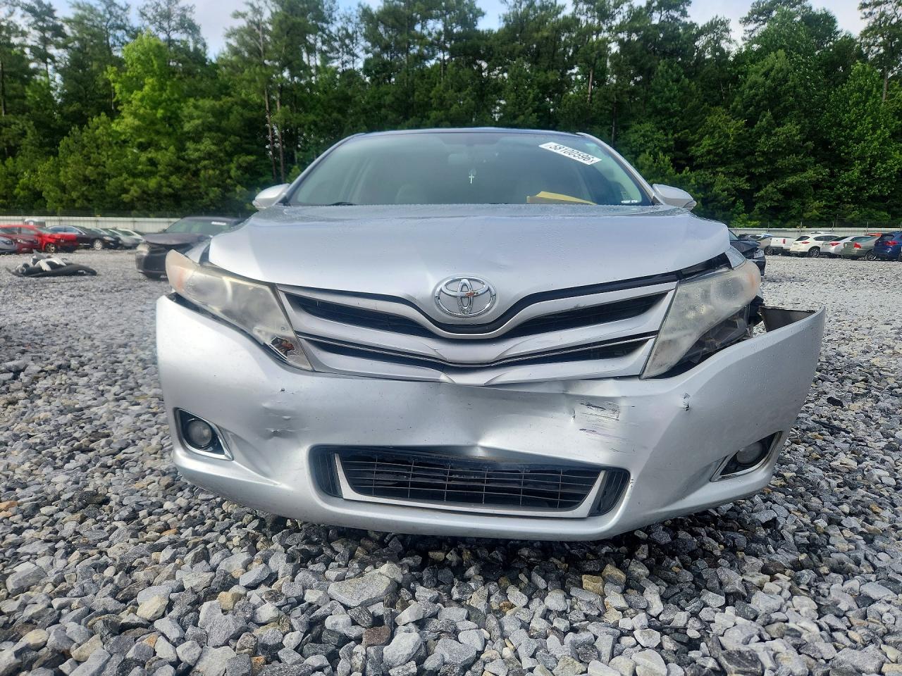 2014 Toyota Venza Xle Silver vin: 4T3ZA3BB0EU085557
