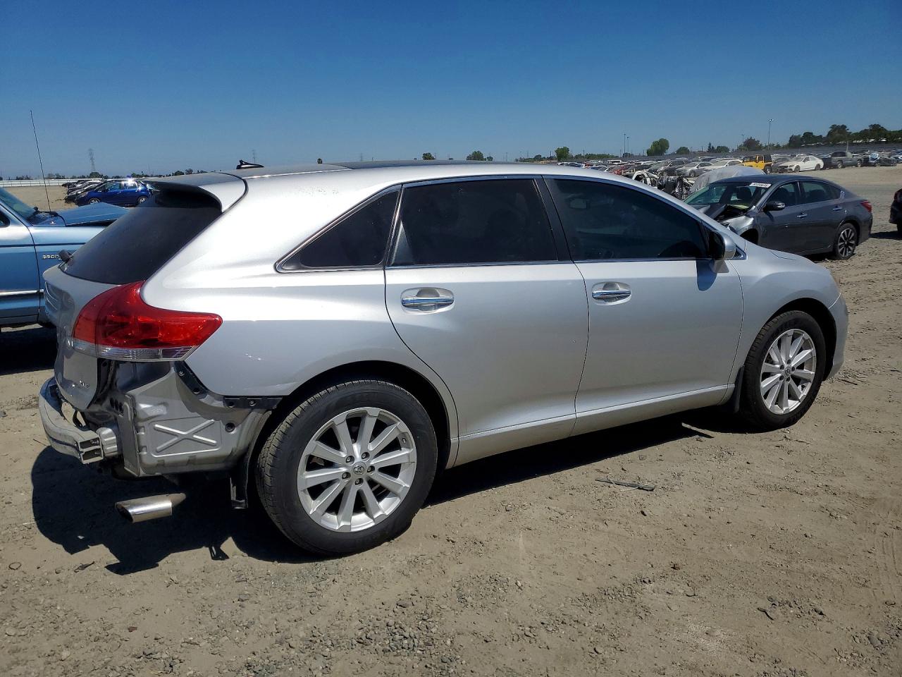 2012 Toyota Venza Xle Silver vin: 4T3ZA3BB1CU058378