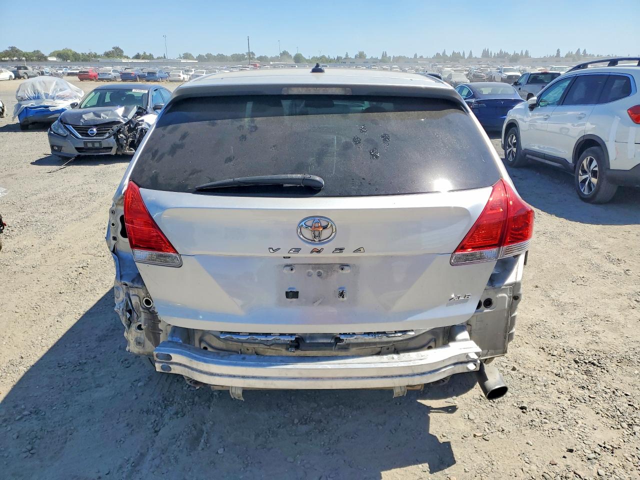 2012 Toyota Venza Xle Silver vin: 4T3ZA3BB1CU058378