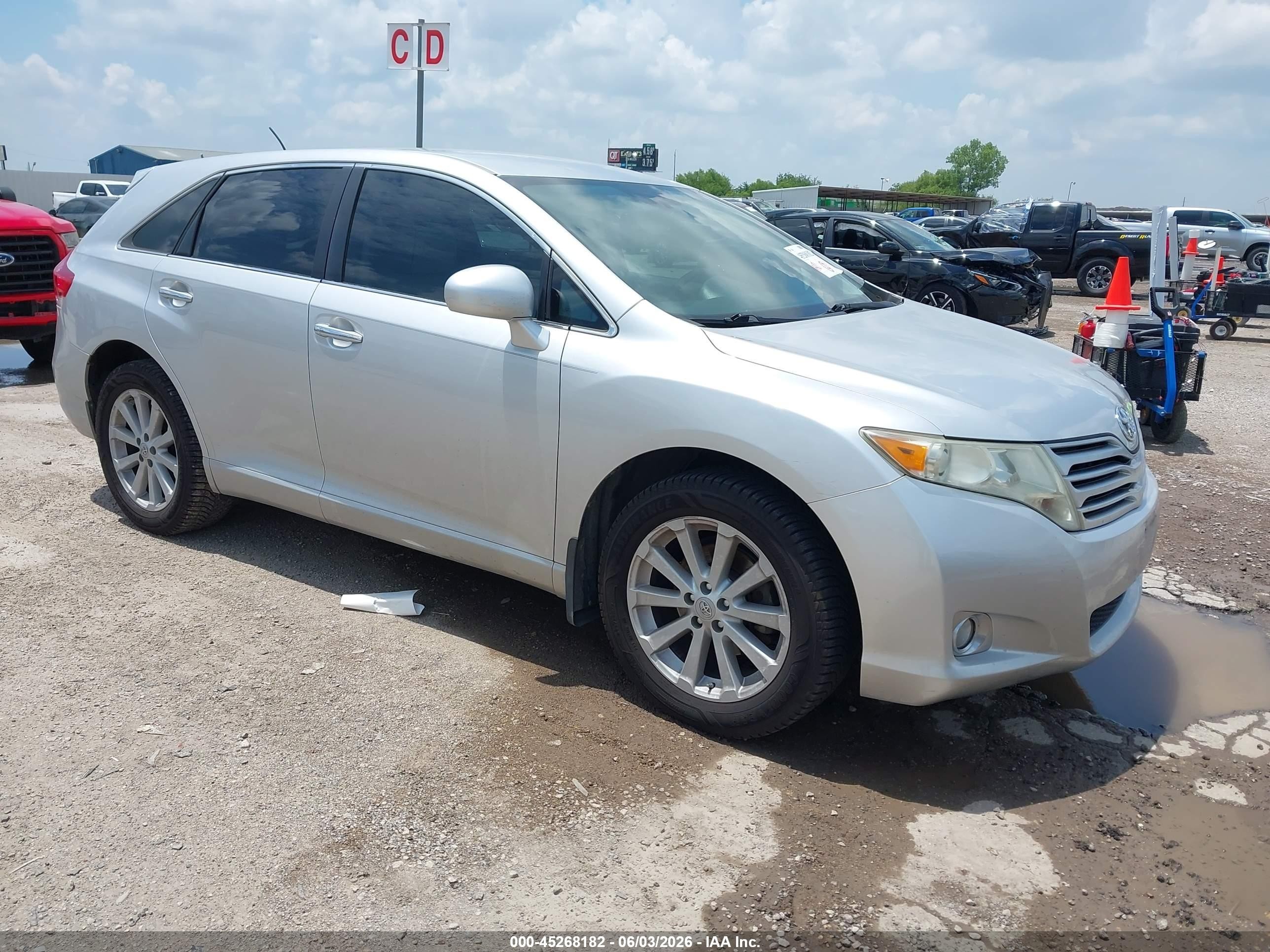 2012 Toyota Venza Xle Silver vin: 4T3ZA3BB1CU062947