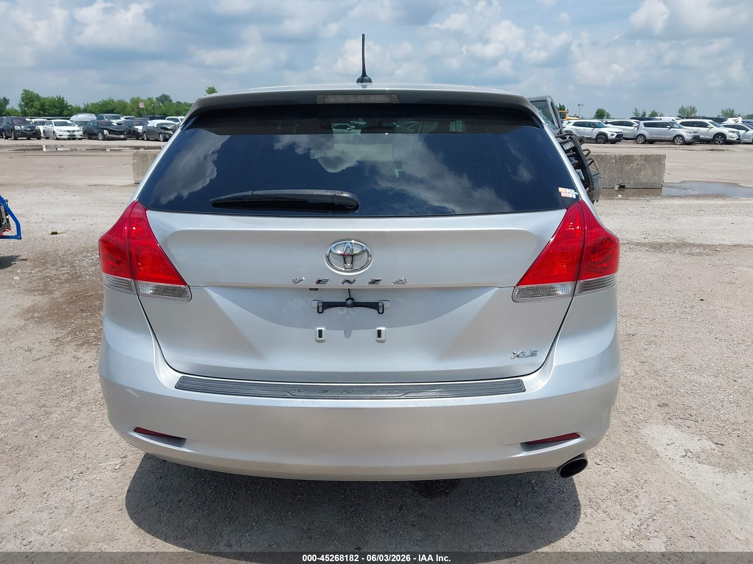 2012 Toyota Venza Xle Silver vin: 4T3ZA3BB1CU062947