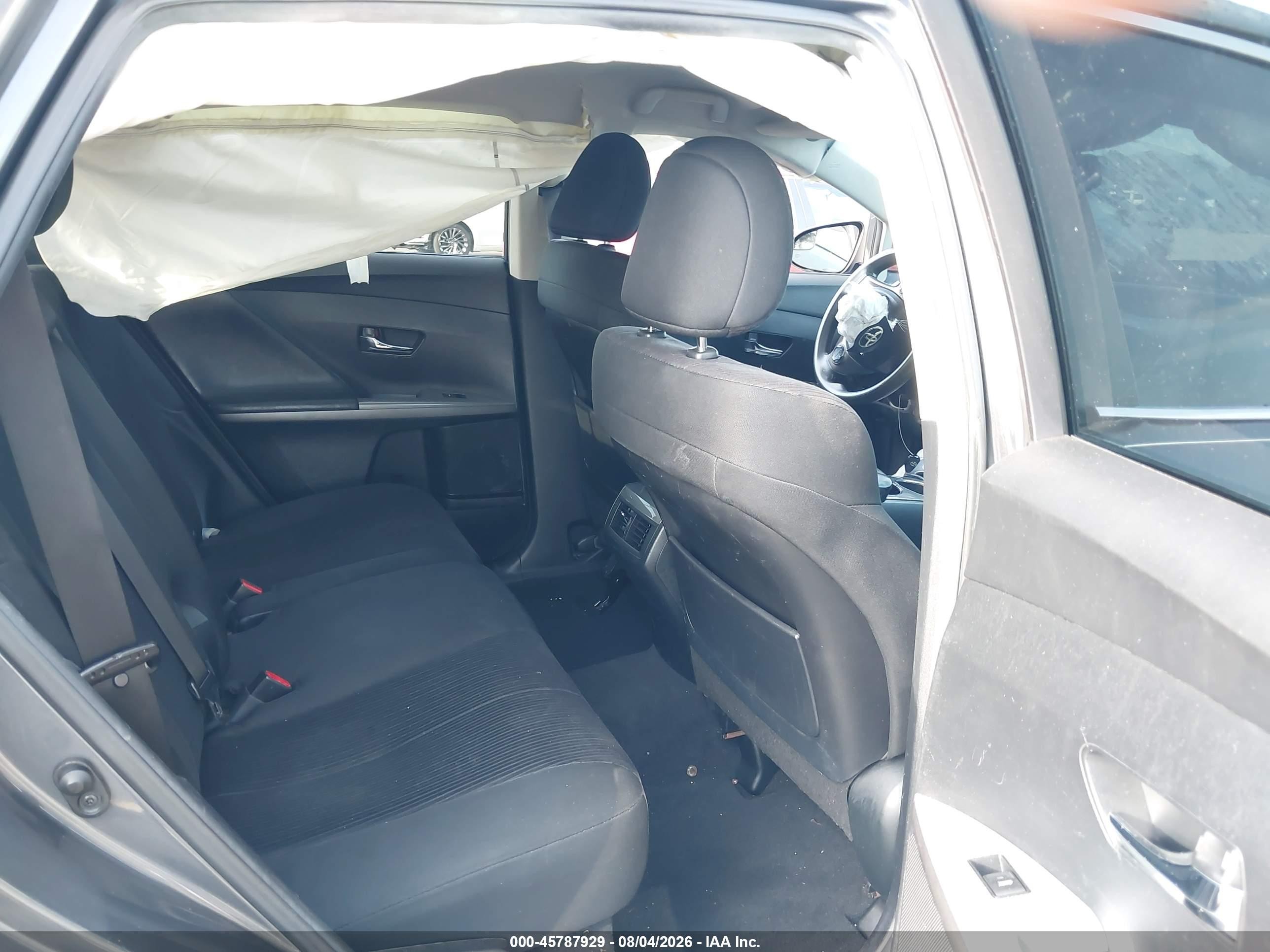 2013 Toyota Venza Le Gray vin: 4T3ZA3BB1DU067342
