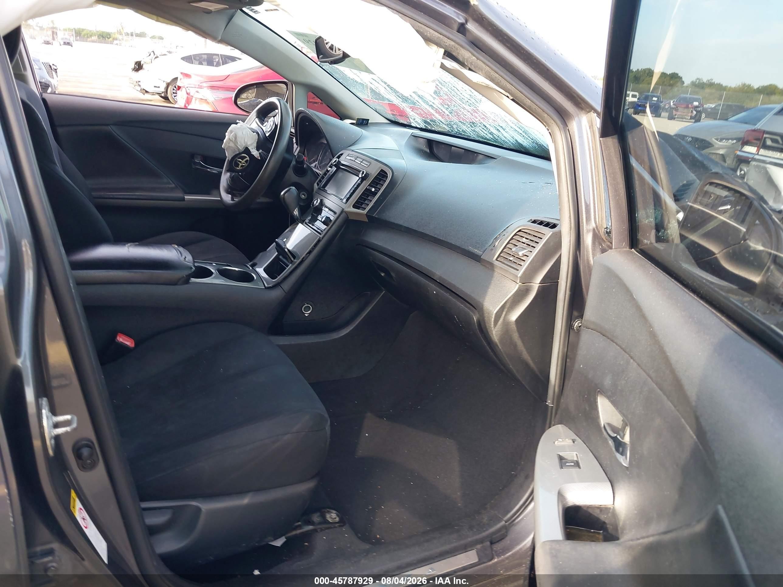 2013 Toyota Venza Le Gray vin: 4T3ZA3BB1DU067342