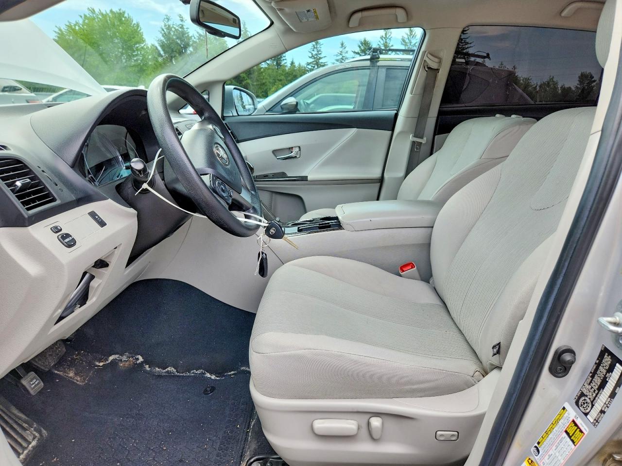 2013 Toyota Venza Le Silver vin: 4T3ZA3BB1DU070547