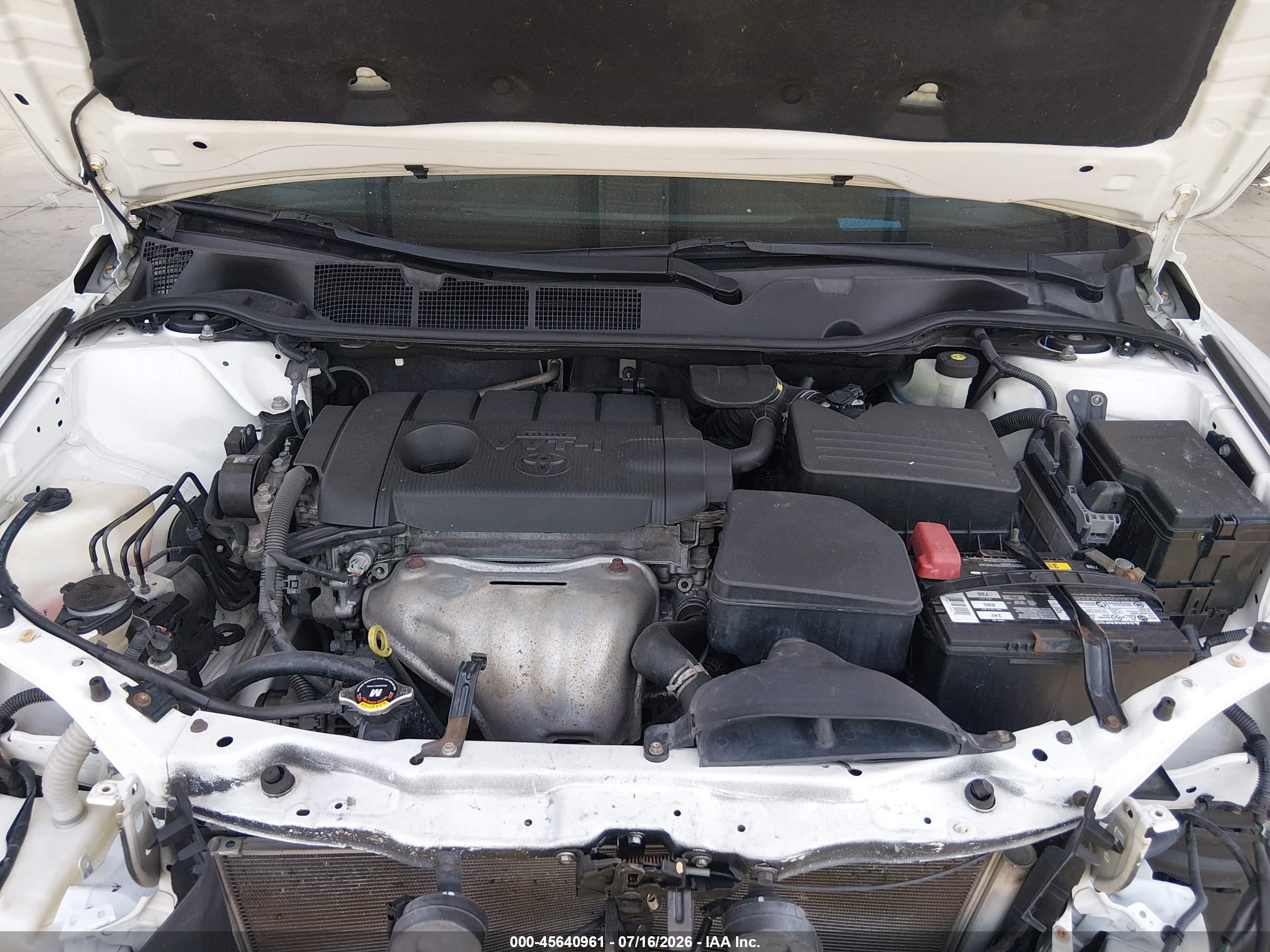 2013 Toyota Venza Xle White vin: 4T3ZA3BB1DU073321