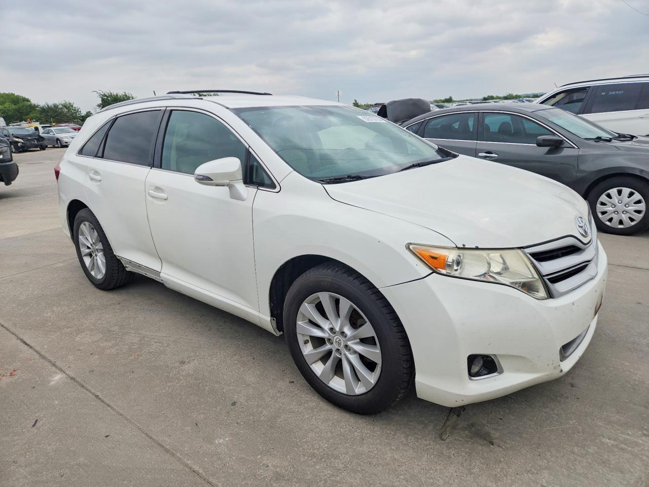2013 Toyota Venza Le Белый vin: 4T3ZA3BB1DU074677