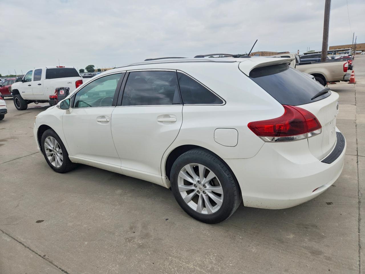 2013 Toyota Venza Le Белый vin: 4T3ZA3BB1DU074677
