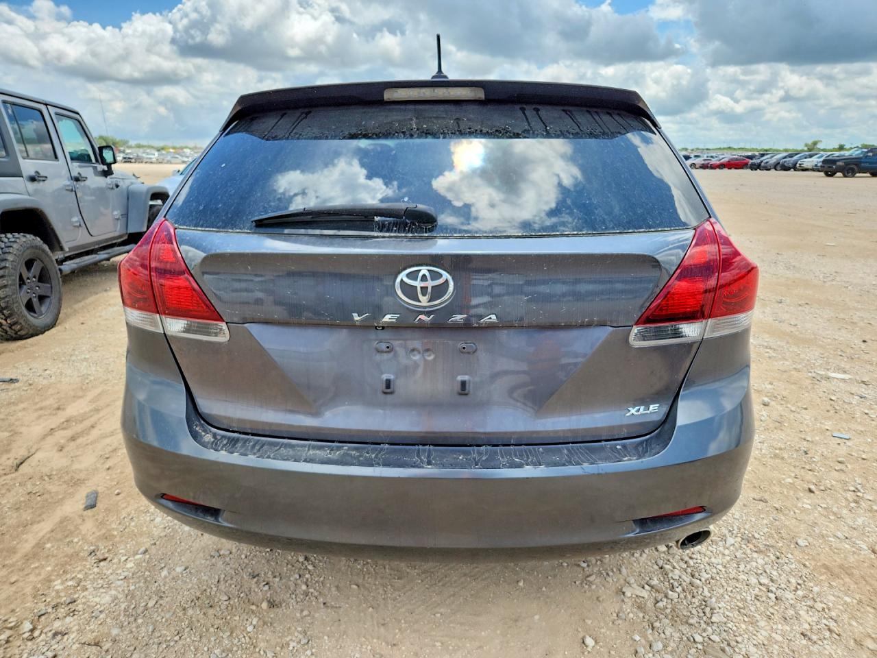 2014 Toyota Venza Xle Gray vin: 4T3ZA3BB1EU081548
