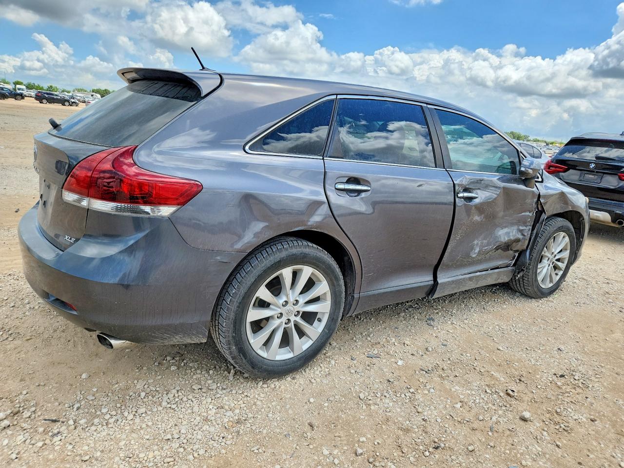 2014 Toyota Venza Xle Gray vin: 4T3ZA3BB1EU081548