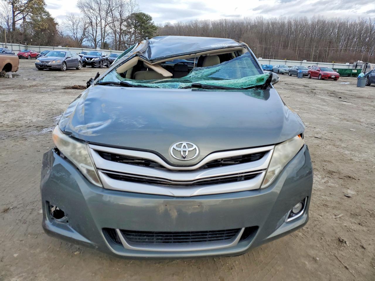 2014 Toyota Venza Le Green vin: 4T3ZA3BB1EU083994