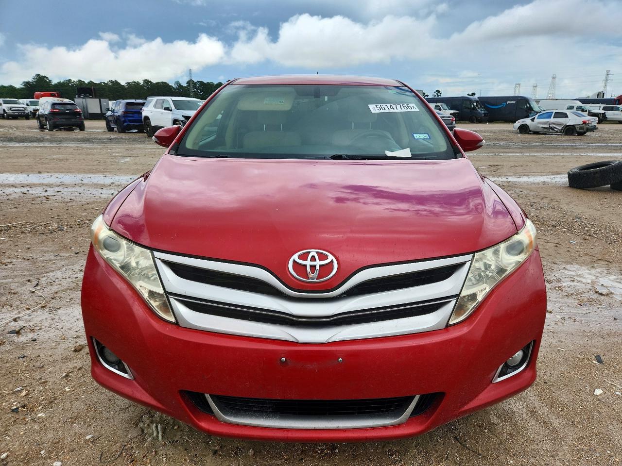 2014 Toyota Venza Le Красный vin: 4T3ZA3BB1EU085776
