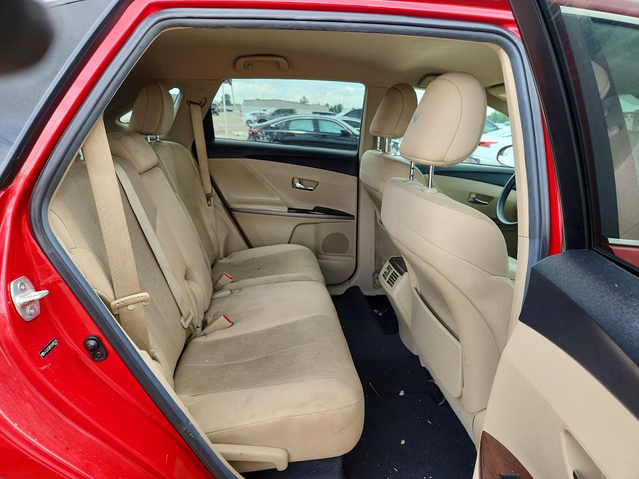2014 Toyota Venza Le Красный vin: 4T3ZA3BB1EU085776