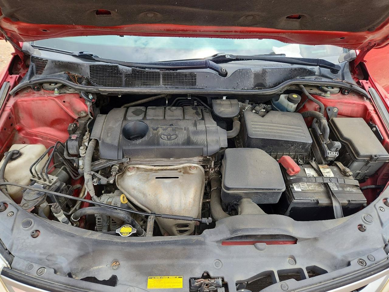 2014 Toyota Venza Le Красный vin: 4T3ZA3BB1EU085776