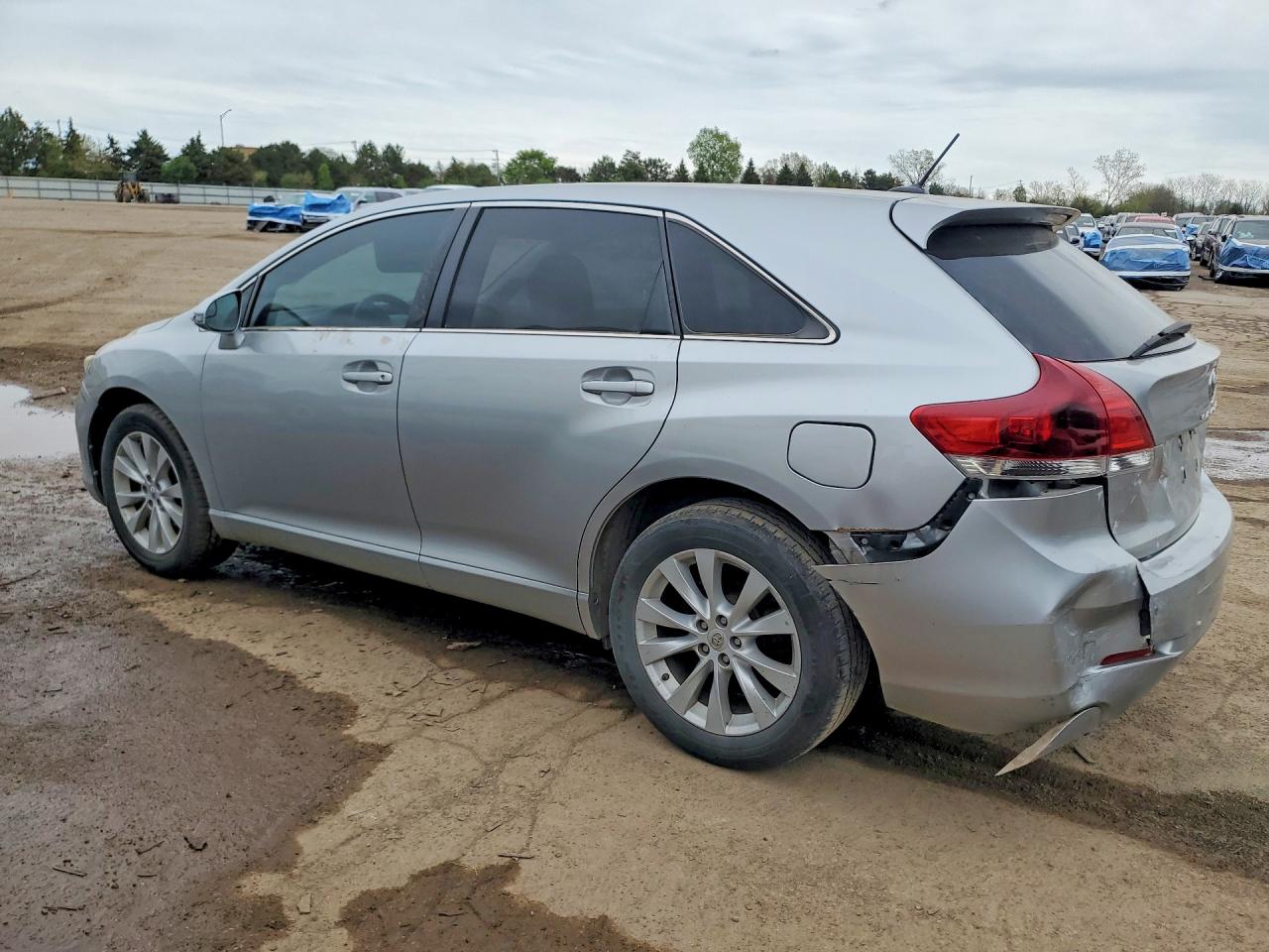 2015 Toyota Venza Le Silver vin: 4T3ZA3BB1FU091207
