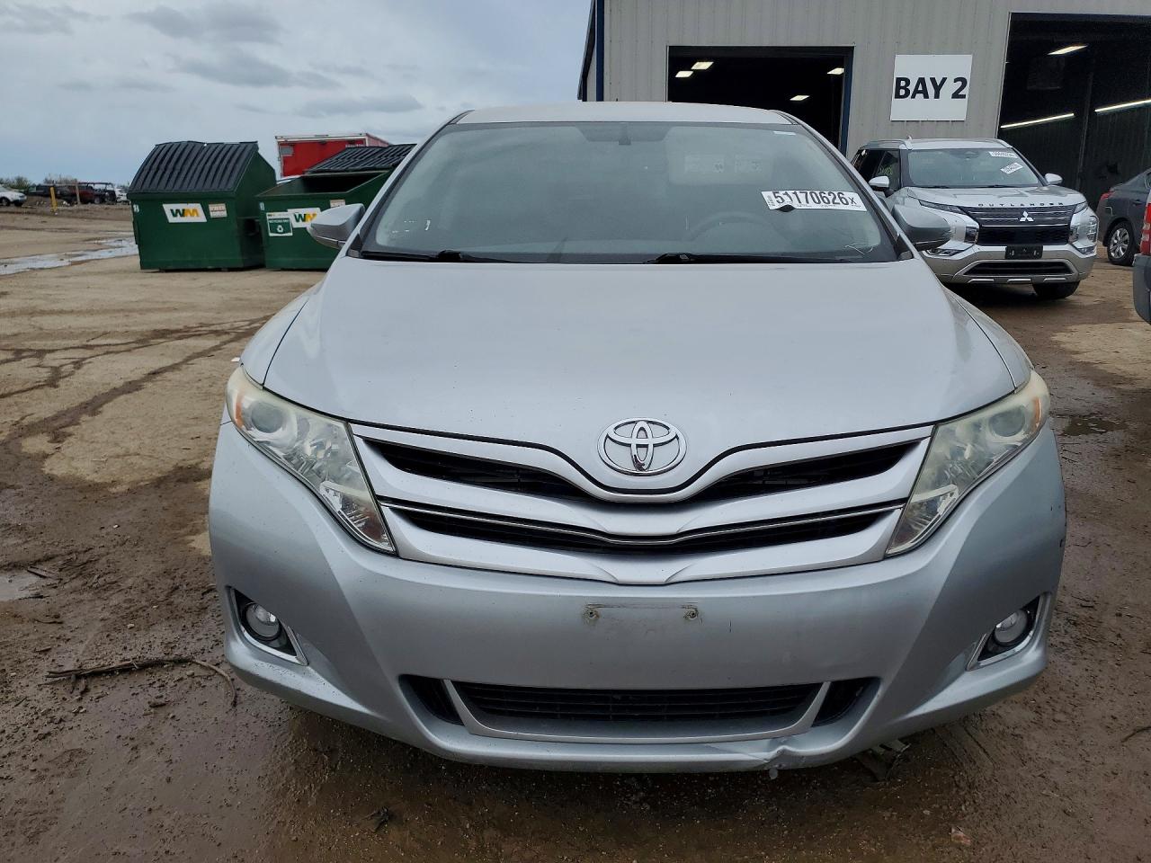 2015 Toyota Venza Le Silver vin: 4T3ZA3BB1FU091207