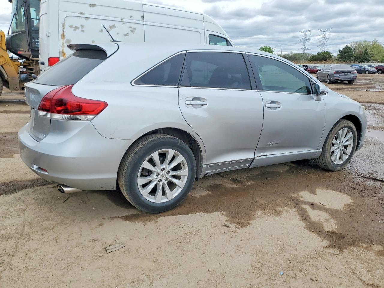 2015 Toyota Venza Le Silver vin: 4T3ZA3BB1FU091207