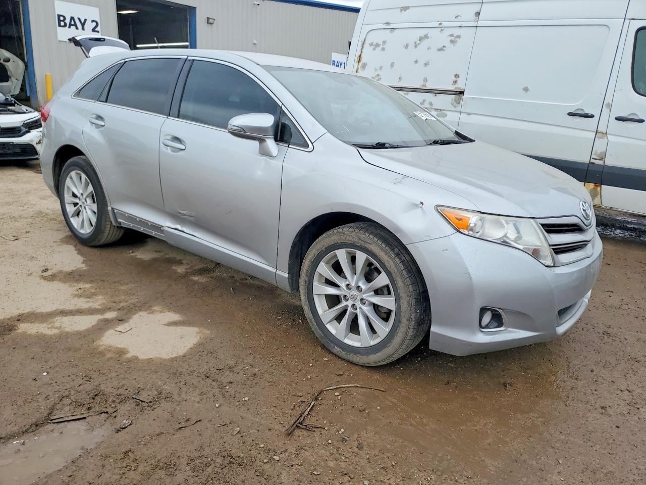 2015 Toyota Venza Le Silver vin: 4T3ZA3BB1FU091207