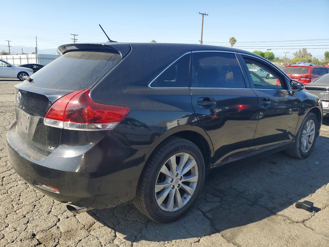 2015 Toyota Venza Le Black vin: 4T3ZA3BB1FU095497