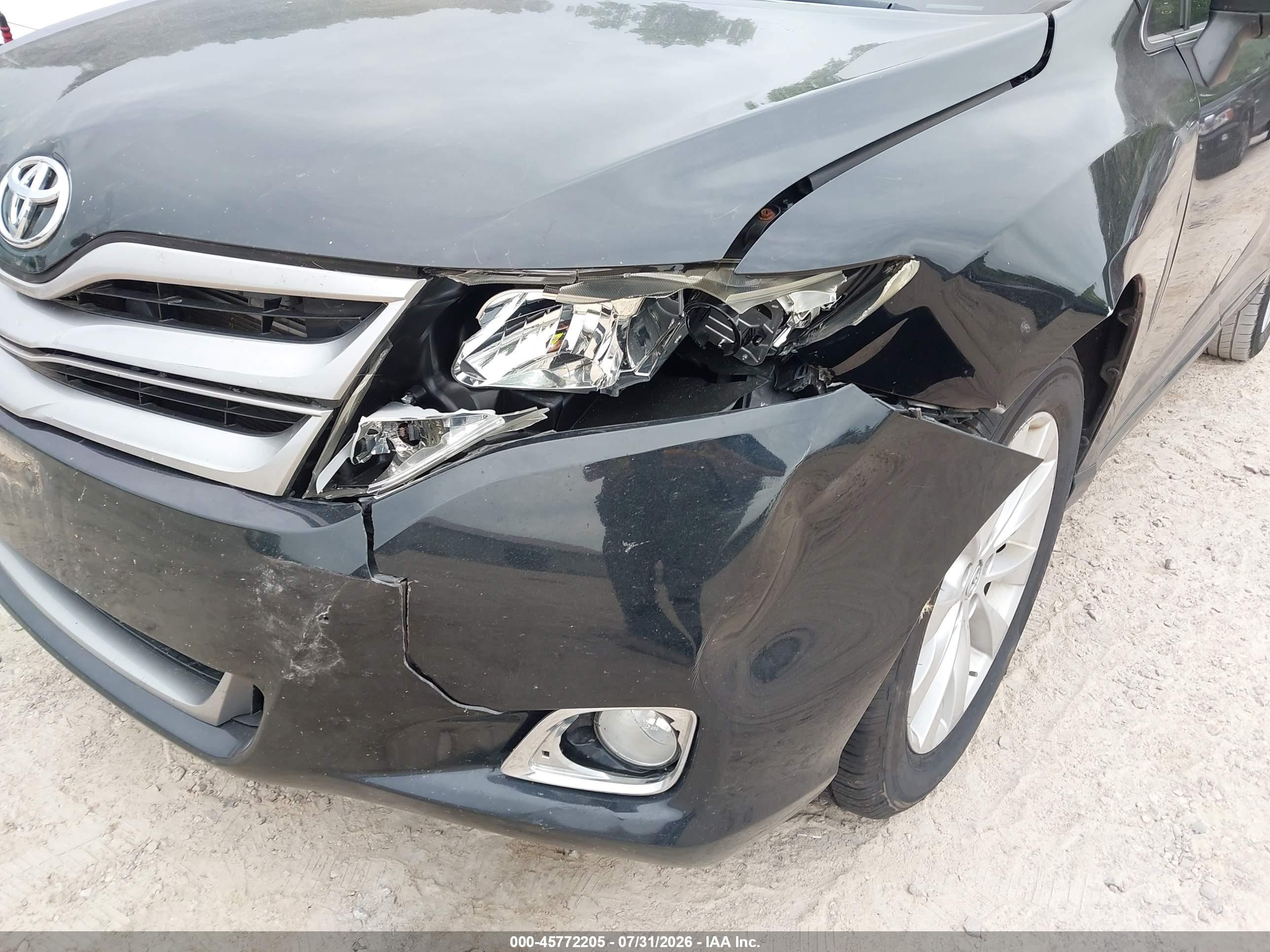 2014 Toyota Venza Le Black vin: 4T3ZA3BB2EU081638