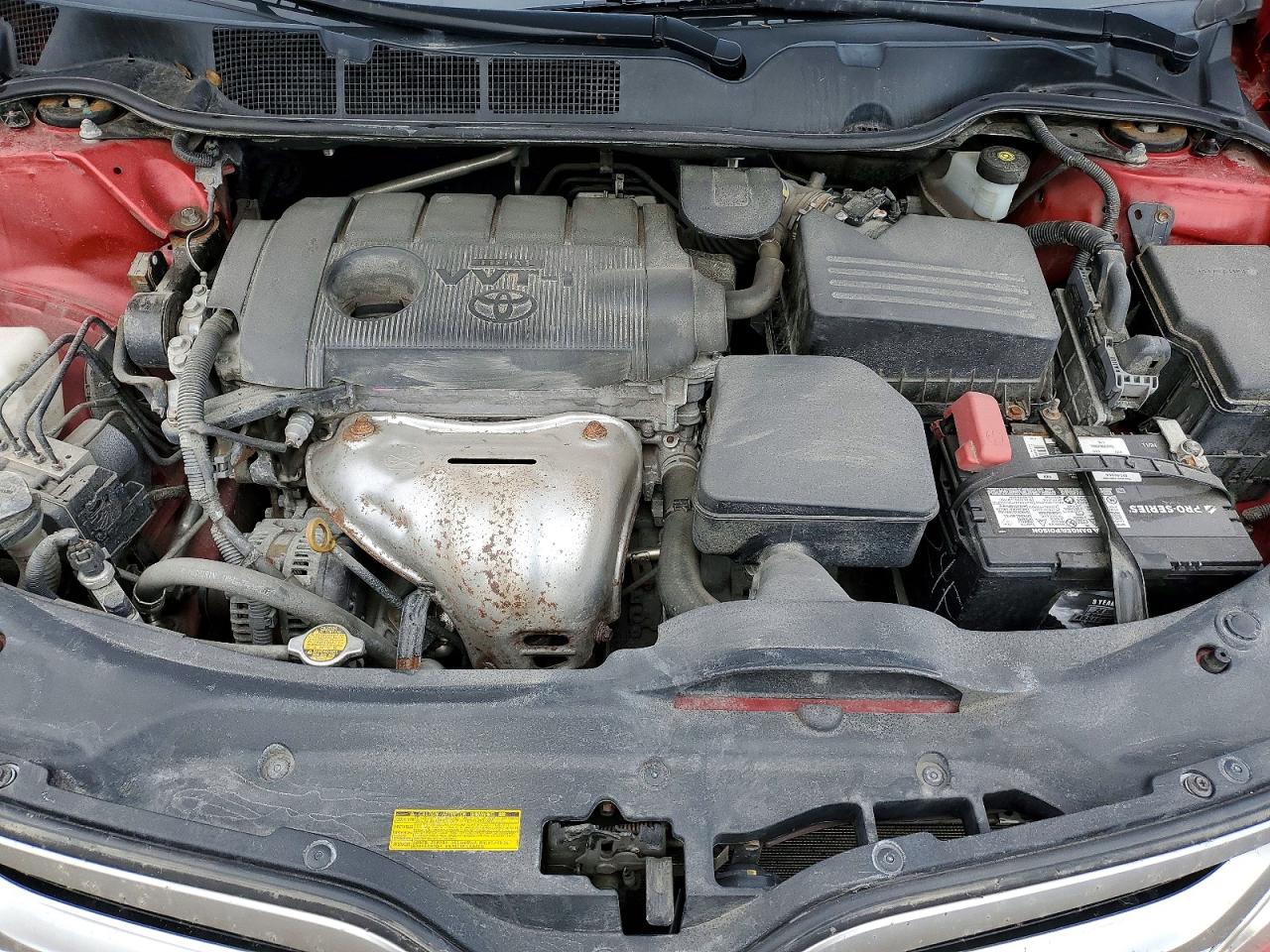 2014 Toyota Venza Le Красный vin: 4T3ZA3BB2EU087245
