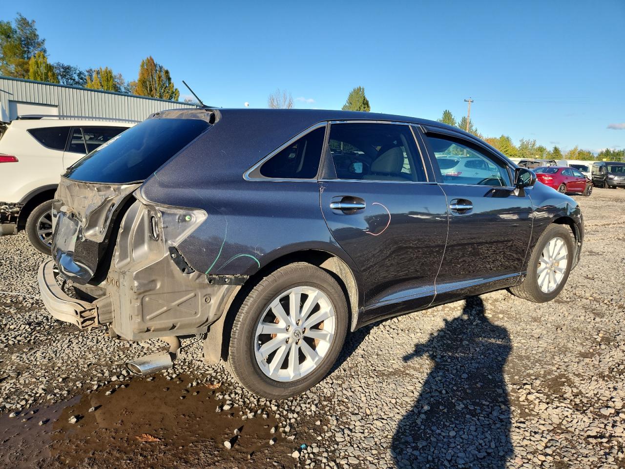 2010 Toyota Venza Charcoal vin: 4T3ZA3BB3AU034581