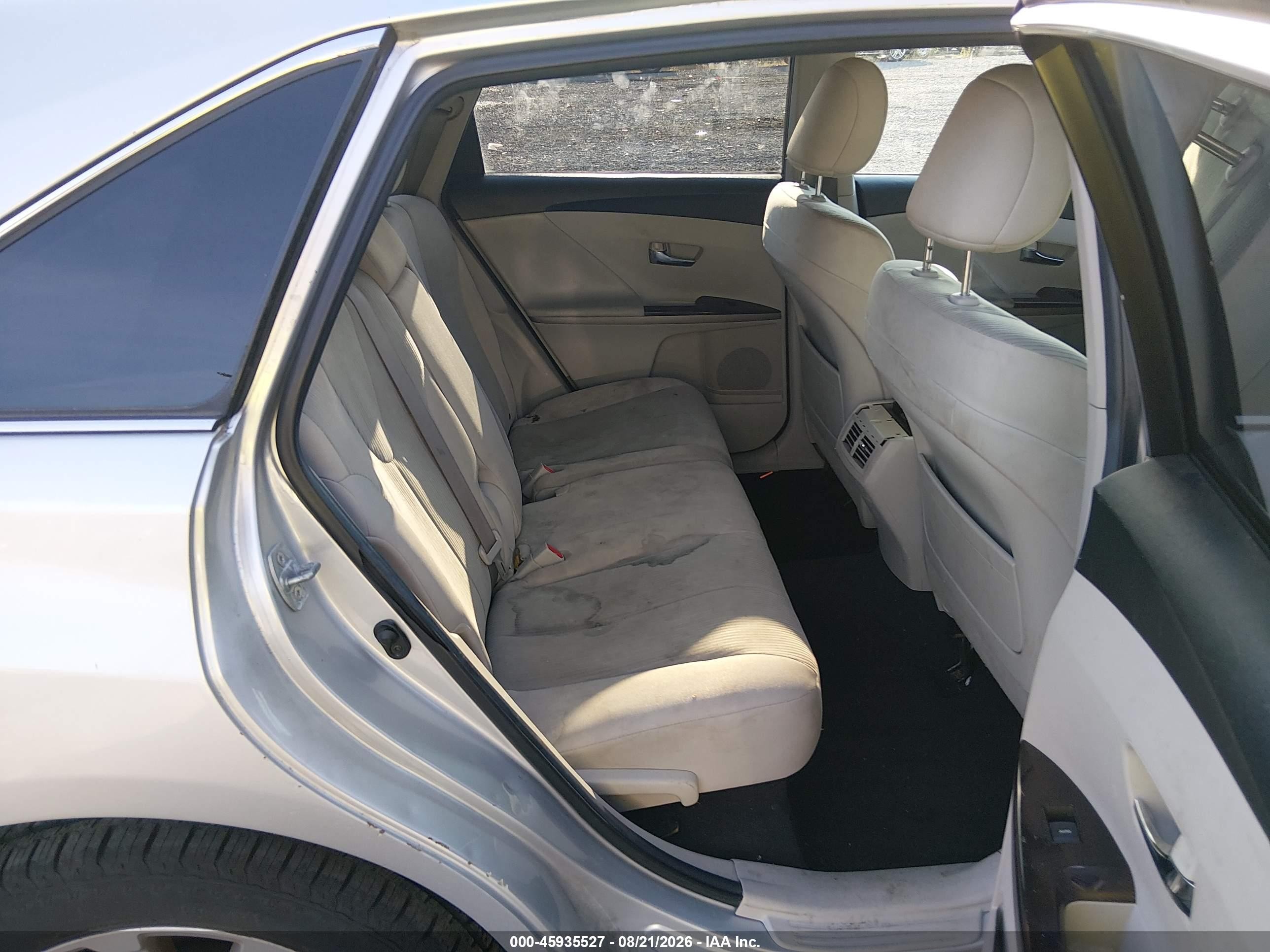2011 Toyota Venza   Серебряный vin: 4T3ZA3BB3BU049860
