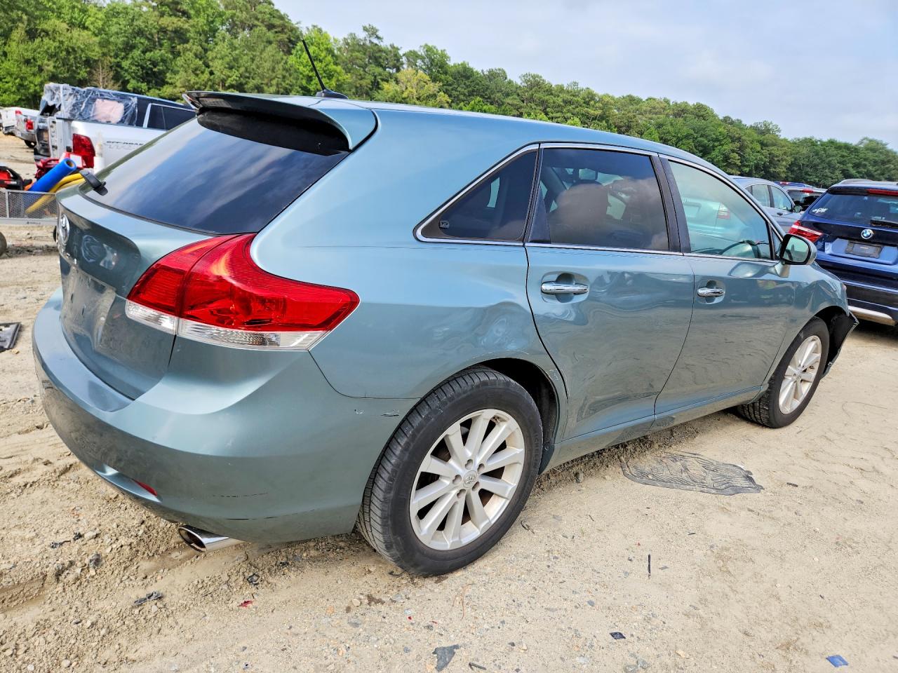 2011 Toyota Venza Fwd 4cyl Turquoise vin: 4T3ZA3BB3BU052984