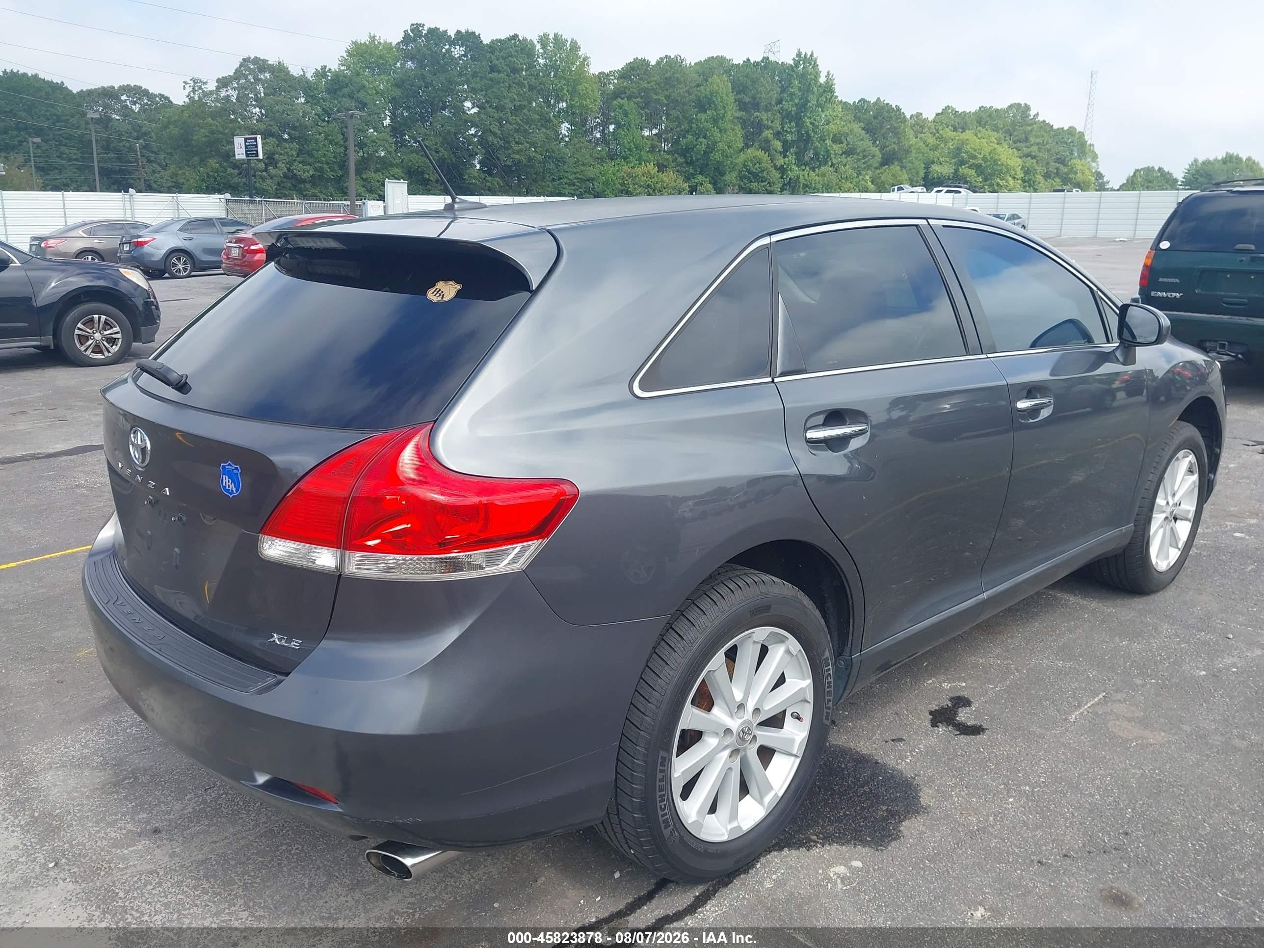2012 Toyota Venza Xle Blue vin: 4T3ZA3BB3CU060746