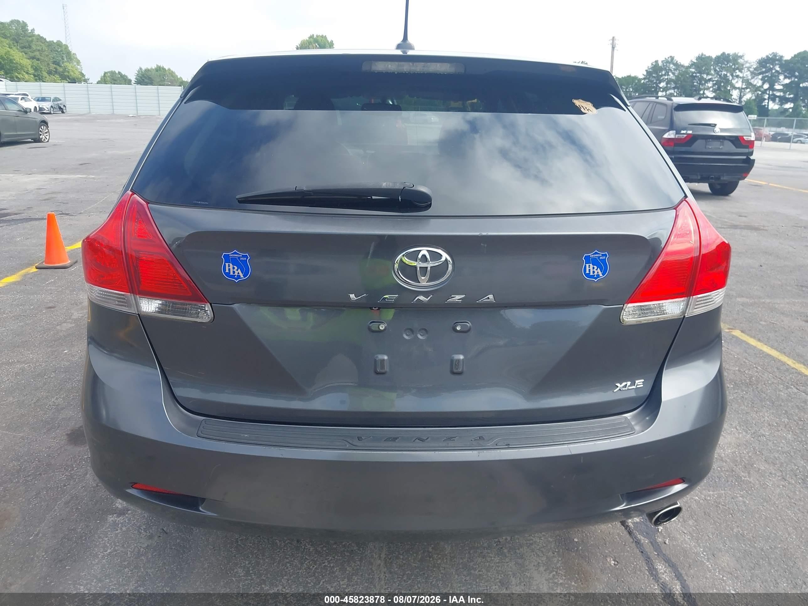 2012 Toyota Venza Xle Blue vin: 4T3ZA3BB3CU060746