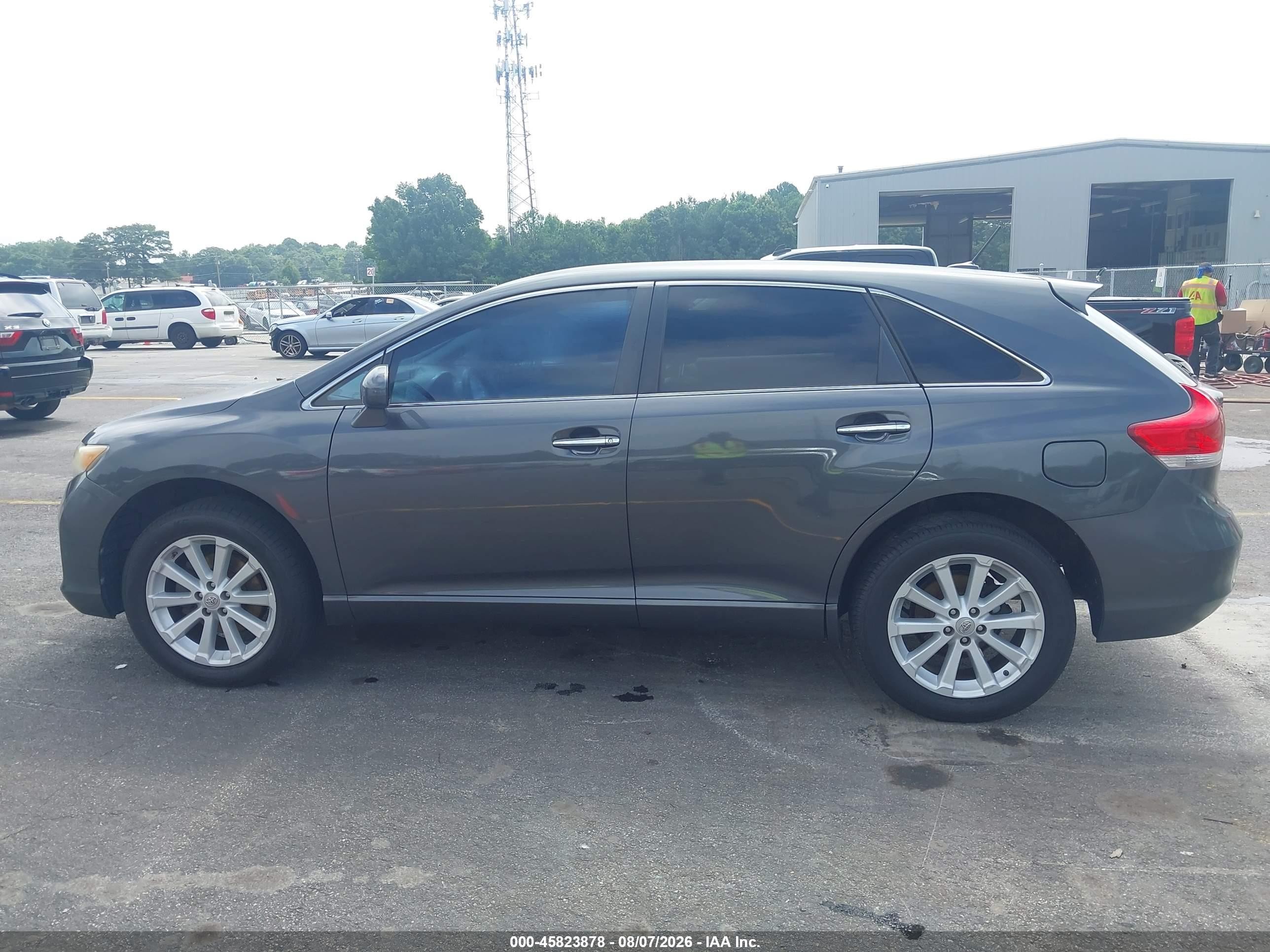 2012 Toyota Venza Xle Blue vin: 4T3ZA3BB3CU060746