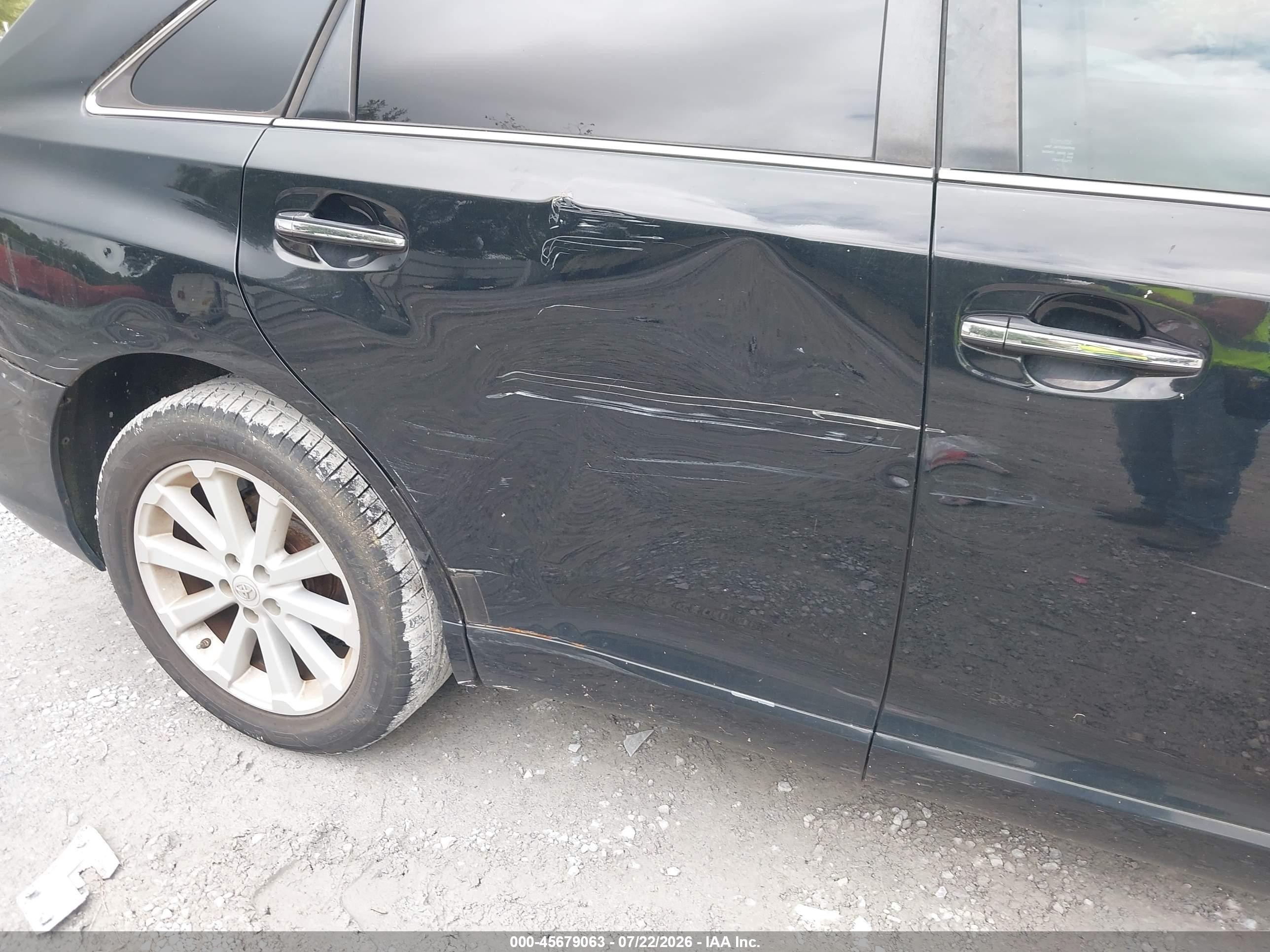 2012 Toyota Venza Xle Black vin: 4T3ZA3BB3CU060858