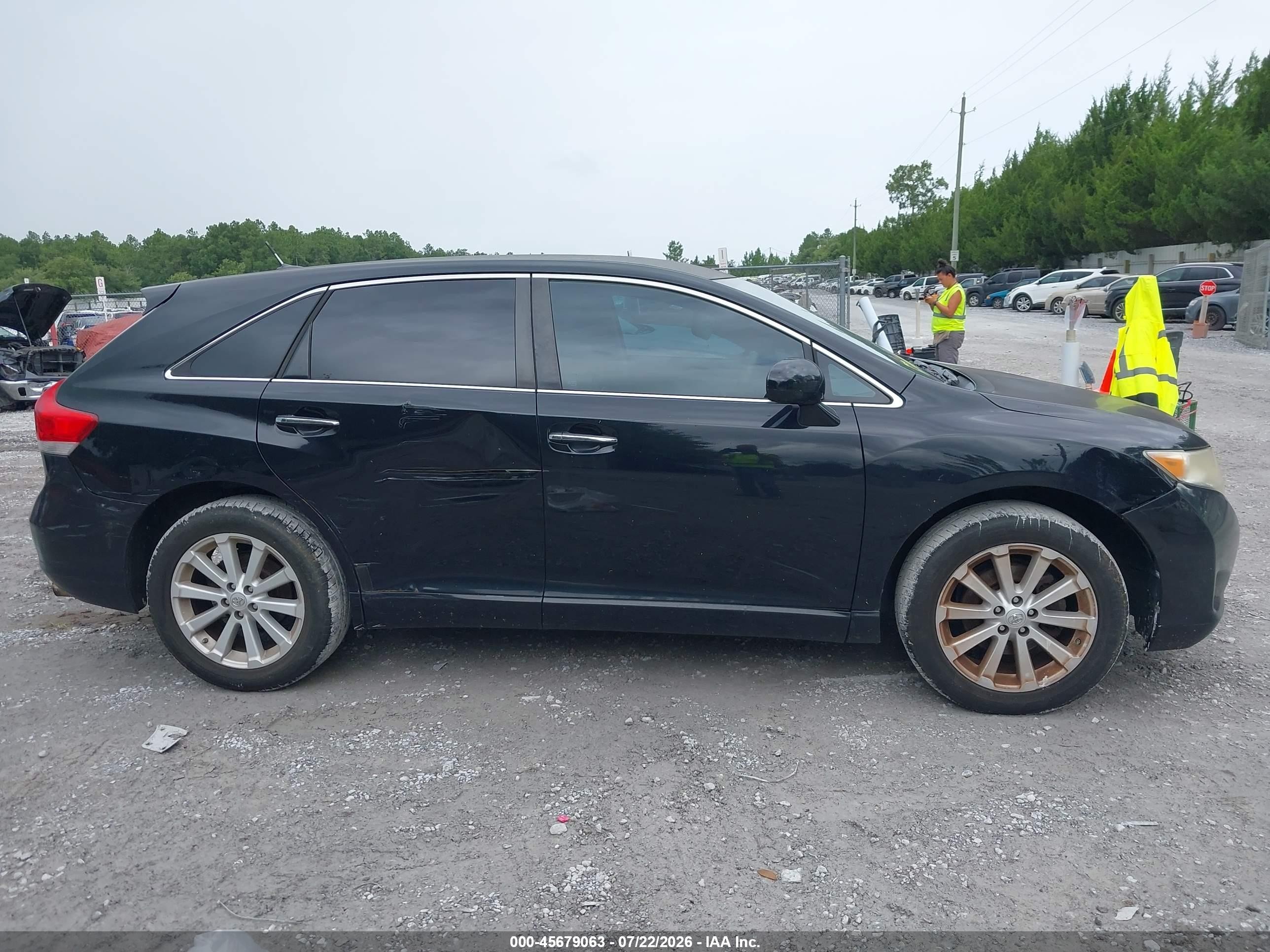 2012 Toyota Venza Xle Black vin: 4T3ZA3BB3CU060858
