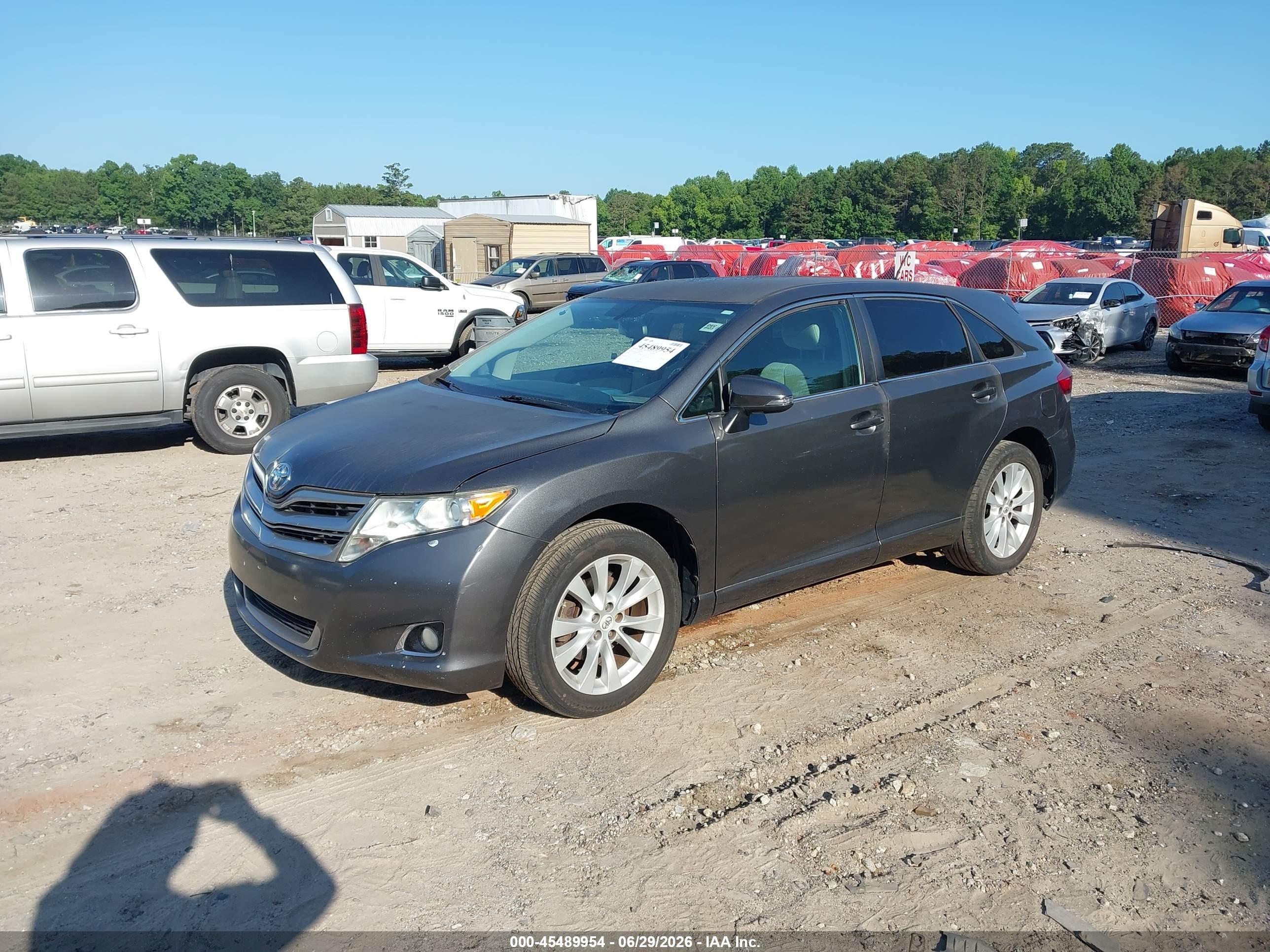 2013 Toyota Venza Le Gray vin: 4T3ZA3BB3DU063485