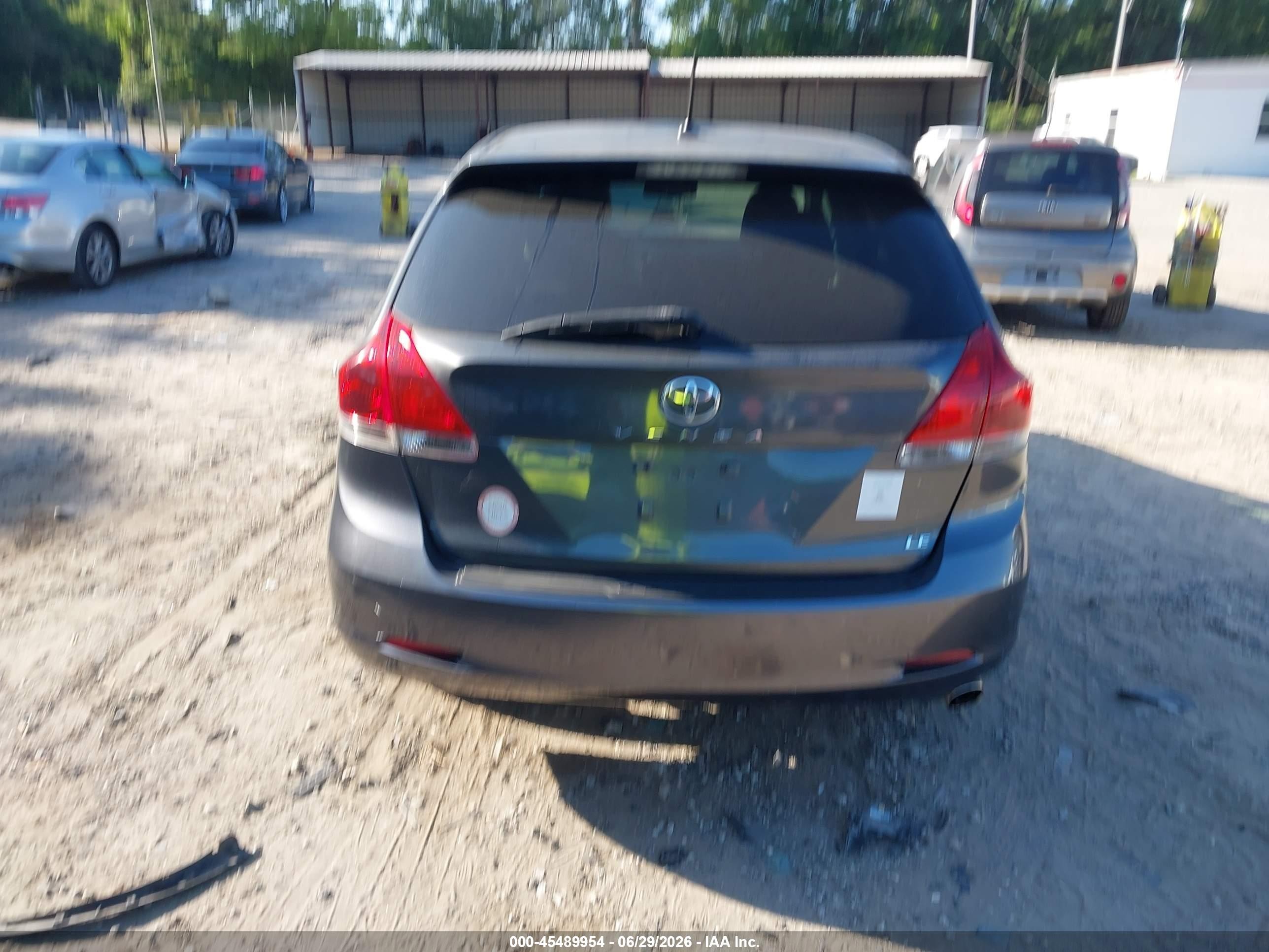 2013 Toyota Venza Le Gray vin: 4T3ZA3BB3DU063485