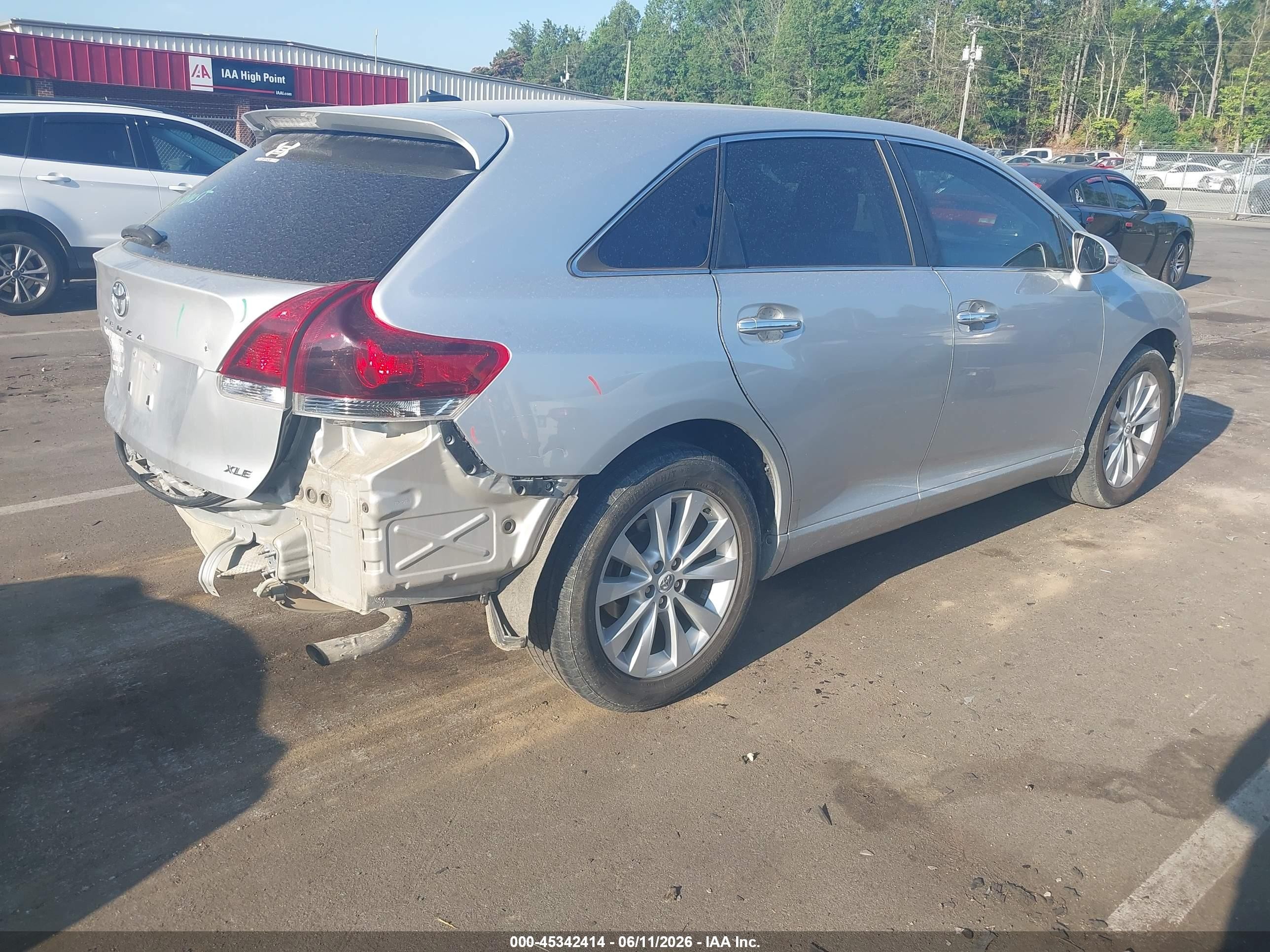 2013 Toyota Venza Xle Серый vin: 4T3ZA3BB3DU072140